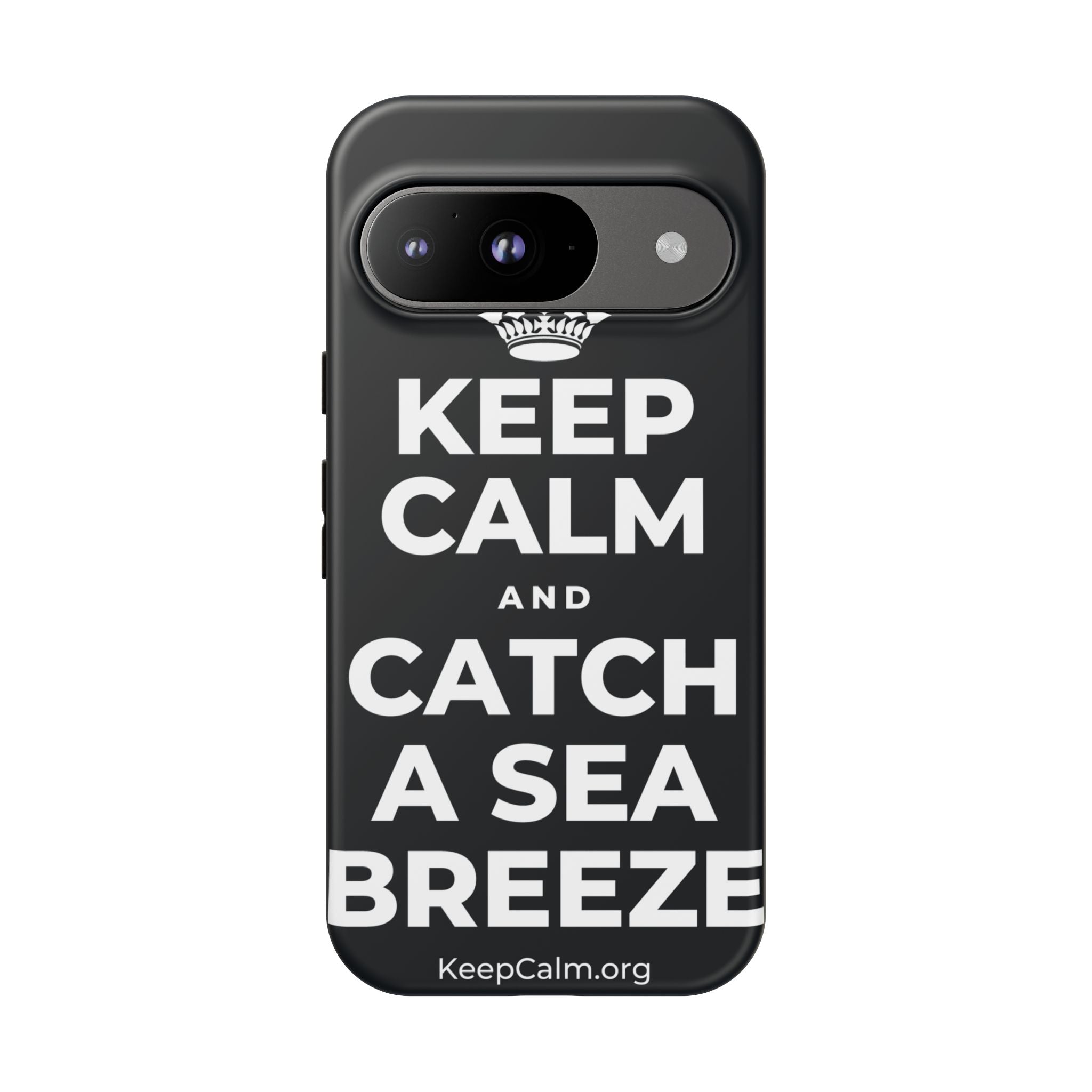 KEEP CALM AND CATCH A SEA BREEZE Phone Case (Dark)