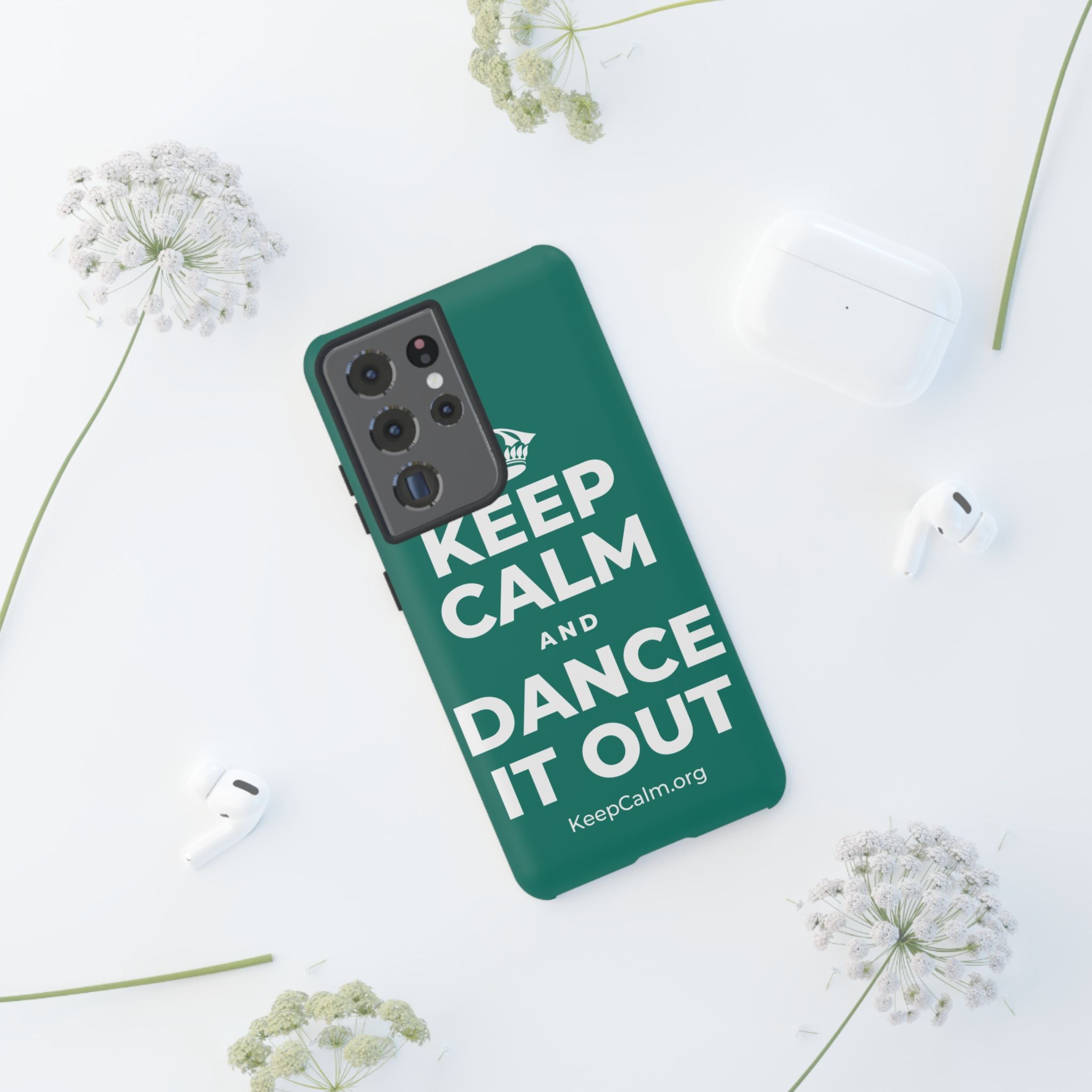KEEP CALM AND DANCE IT OUT Phone Case