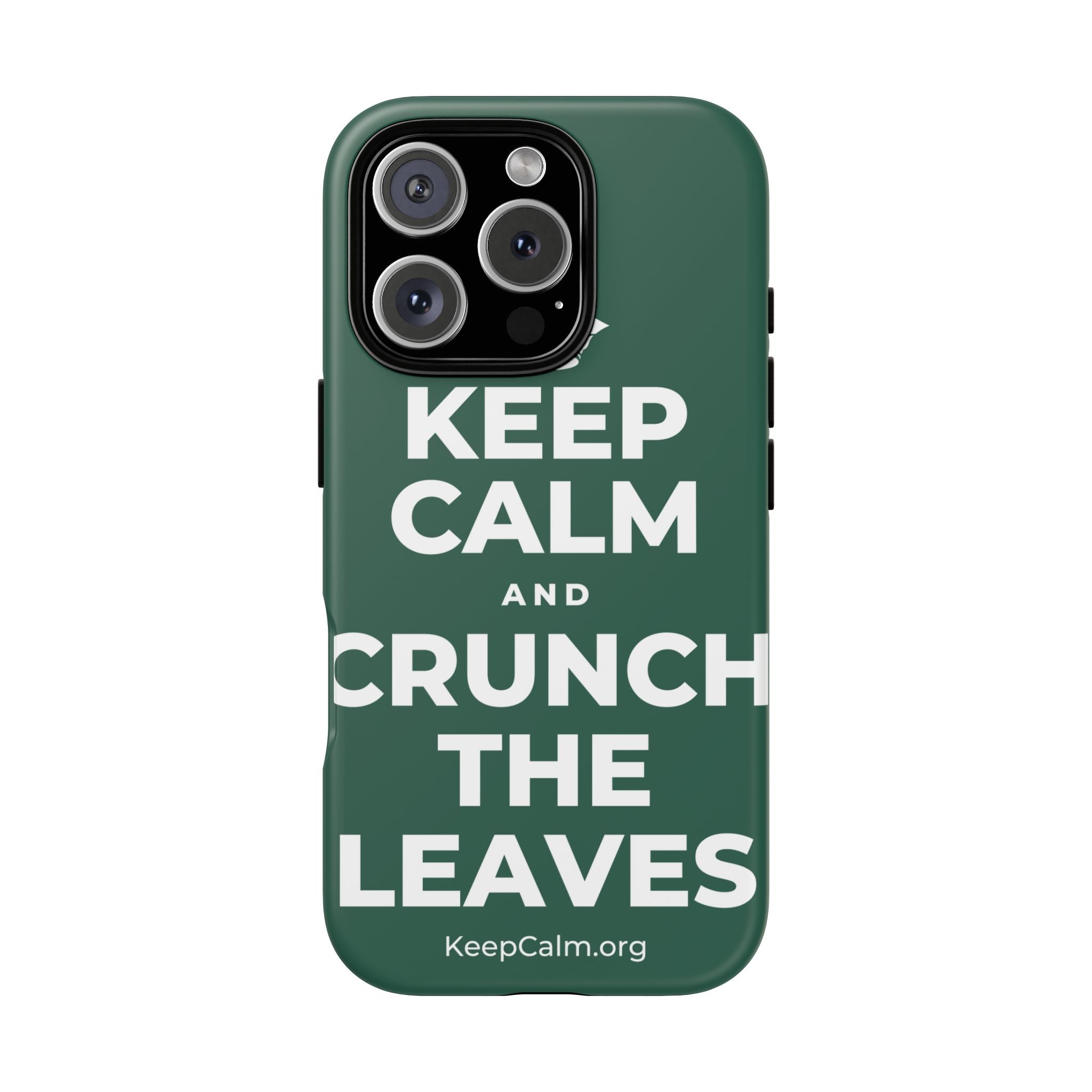 KEEP CALM AND CRUNCH THE LEAVES Phone Case