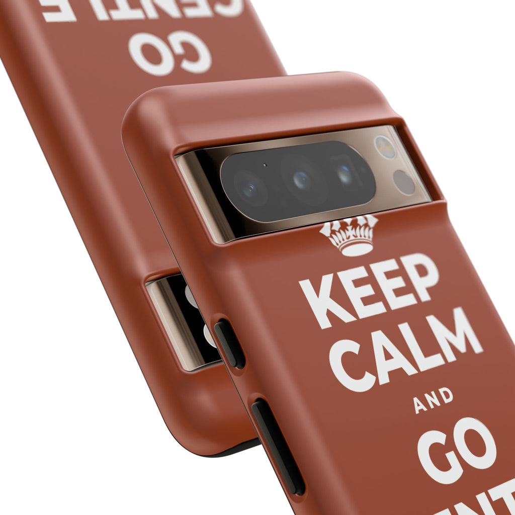 KEEP CALM AND GO GENTLE ON MONDAY Phone Case