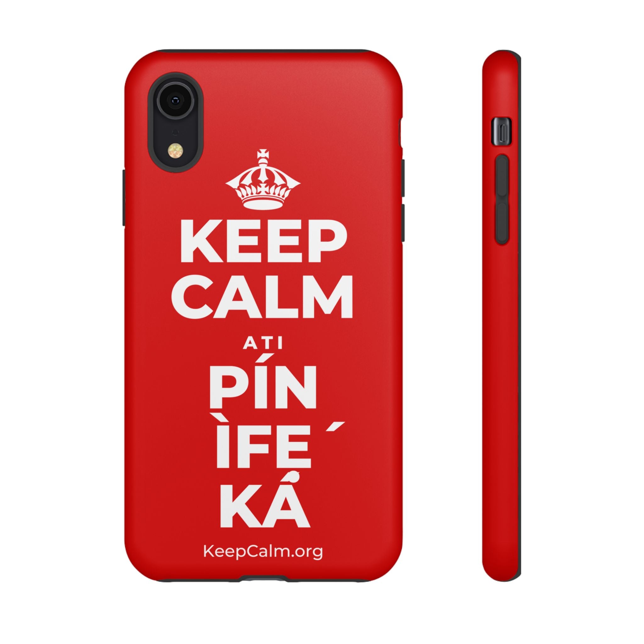 KEEP CALM ATI PÍN ÌFẸ́ KÁ Phone Case