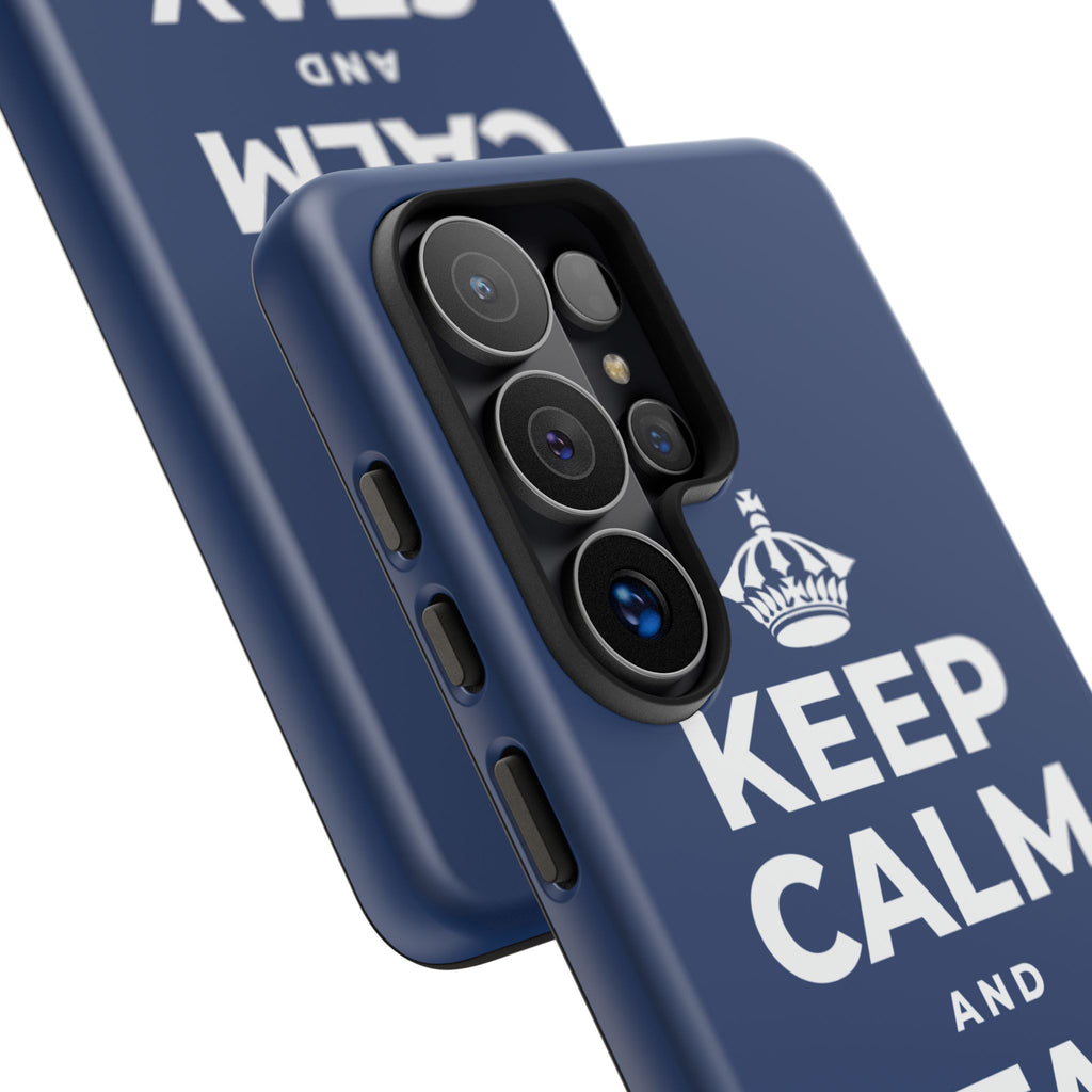 KEEP CALM AND STAY GOLDEN Phone Case