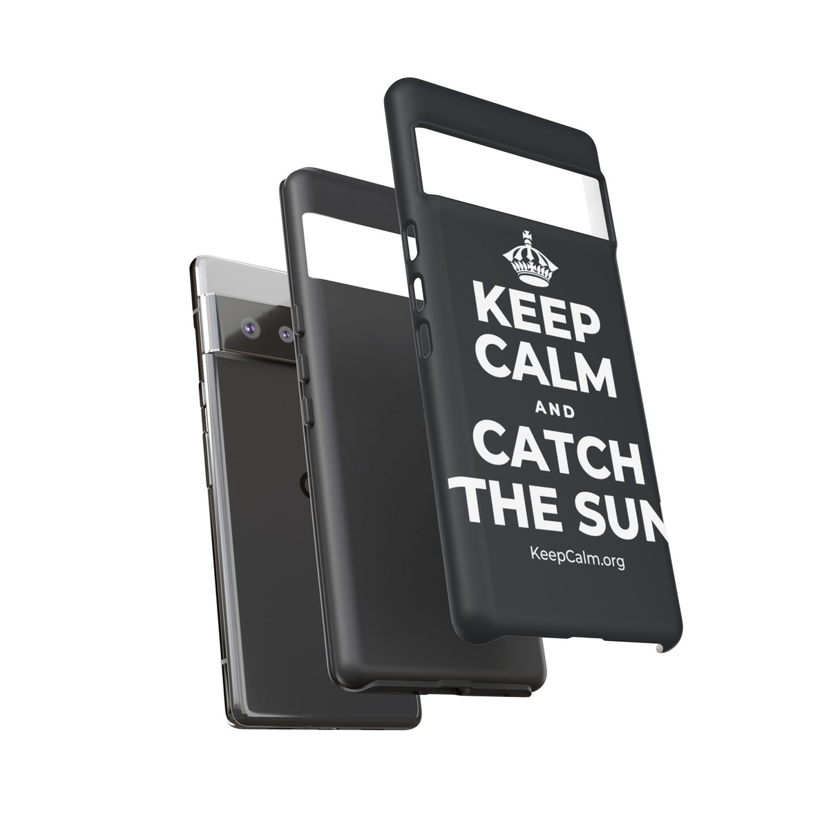 KEEP CALM AND CATCH THE SUN Phone Case (Dark)