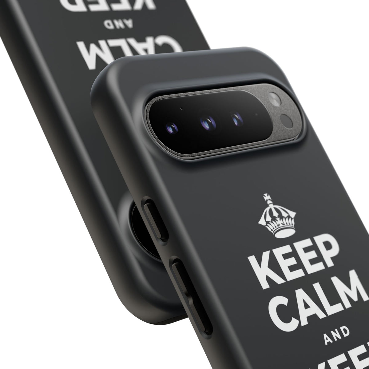 KEEP CALM AND KEEP DREAMING Phone Case (Dark)