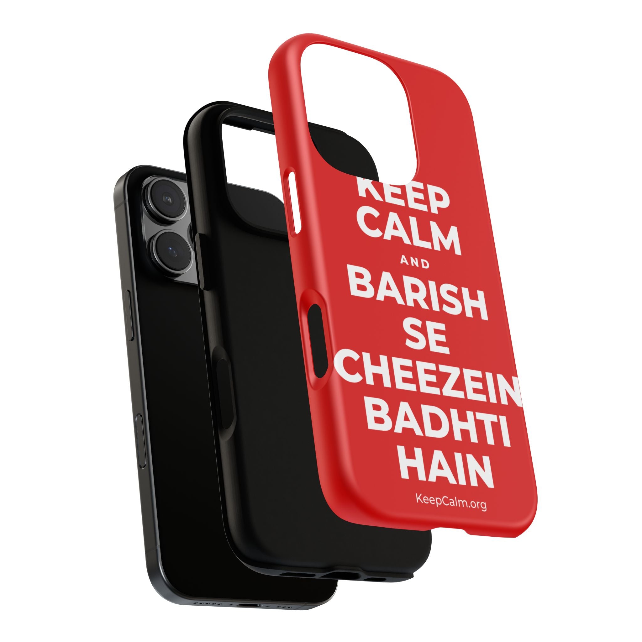 KEEP CALM AND BARISH SE CHEEZEIN BADHTI HAIN Phone Case