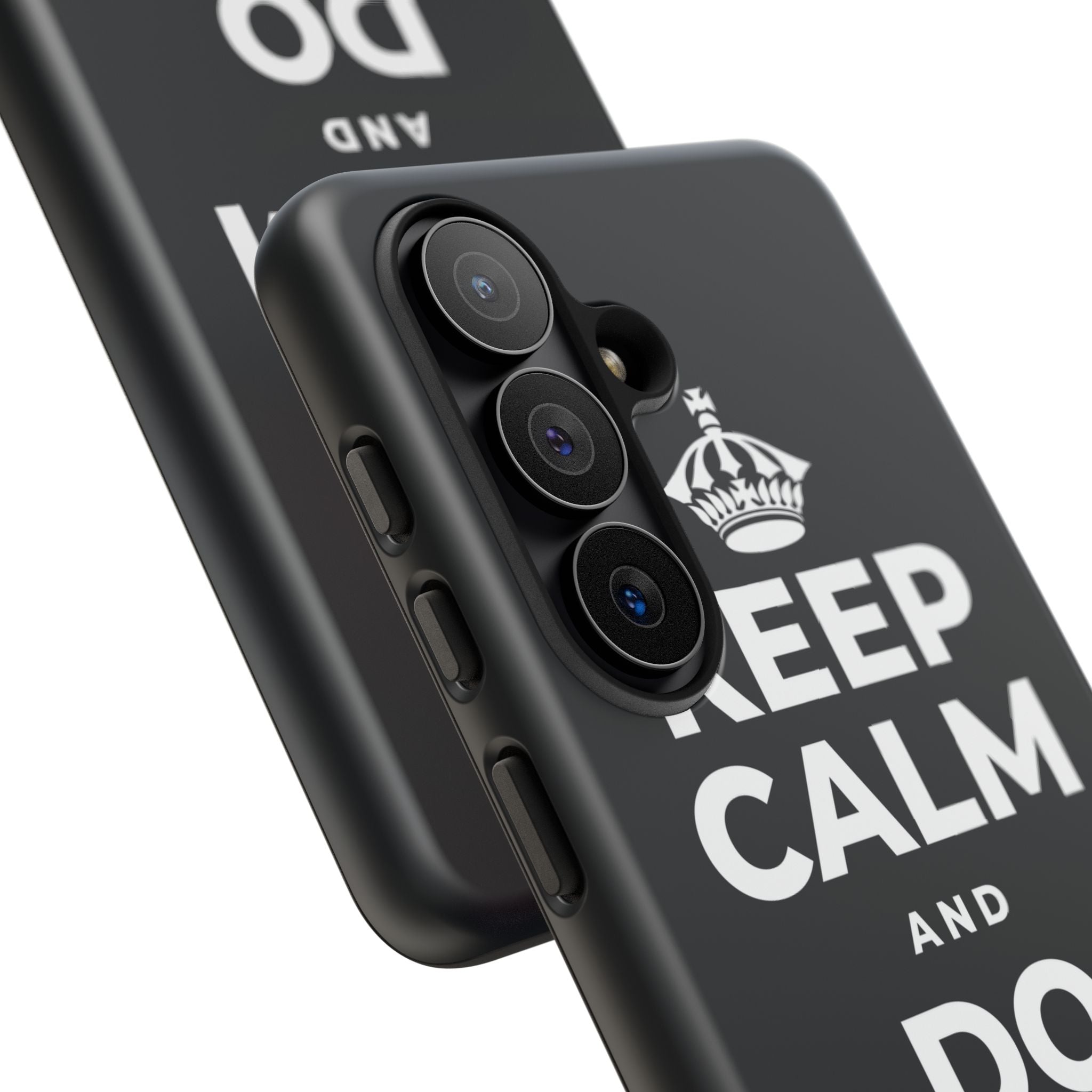 KEEP CALM AND DO LESS, GENTLY Phone Case (Dark)