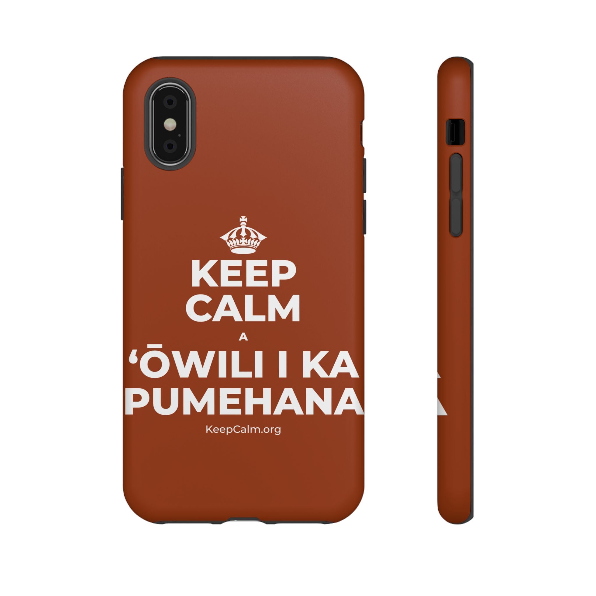 KEEP CALM A ʻŌWILI I KA PUMEHANA Phone Case