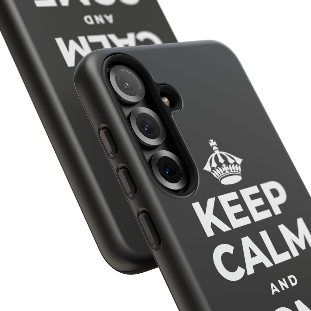 KEEP CALM AND COME HOME Phone Case