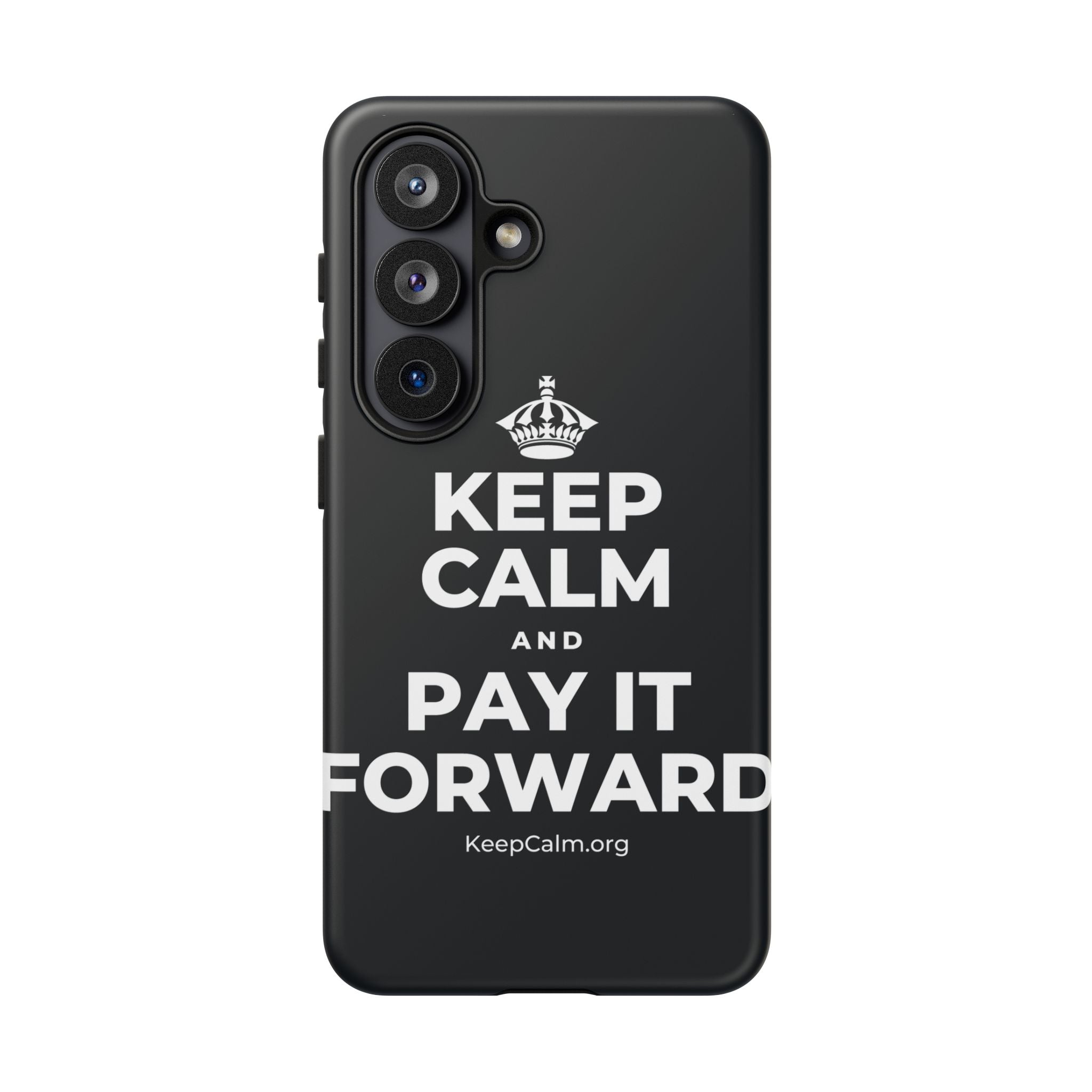 KEEP CALM AND PAY IT FORWARD Phone Case (Dark)