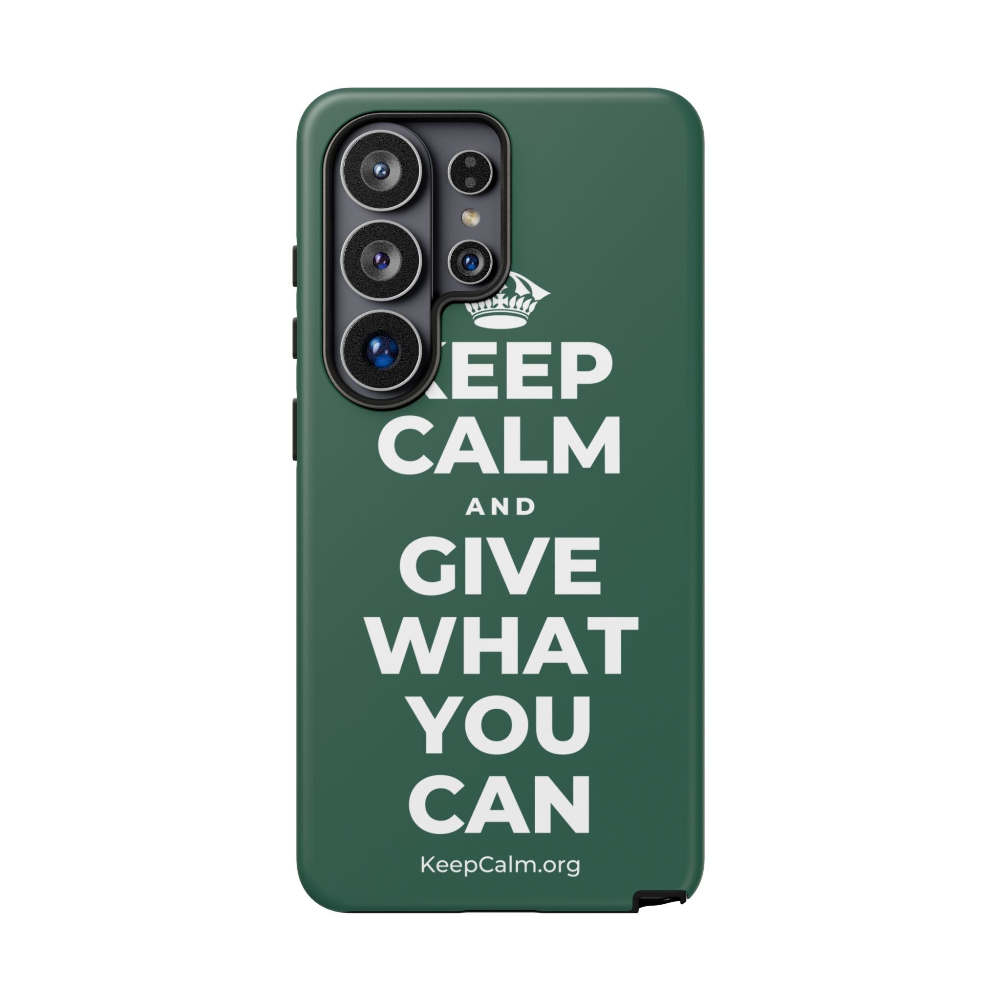 KEEP CALM AND GIVE WHAT YOU CAN Phone Case