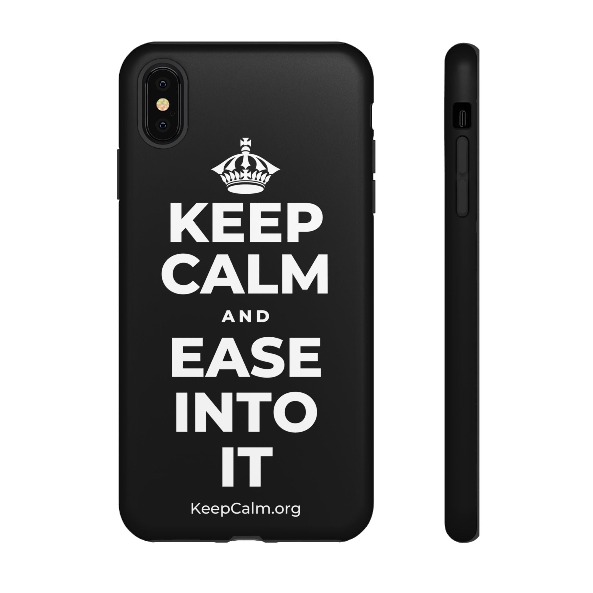 KEEP CALM AND EASE INTO IT Phone Case