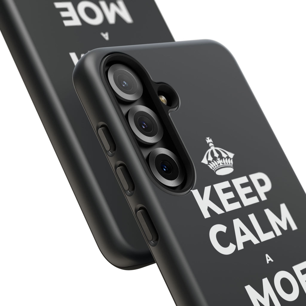 KEEP CALM A MOE WĀWAE I KA PŌ Phone Case (Dark)
