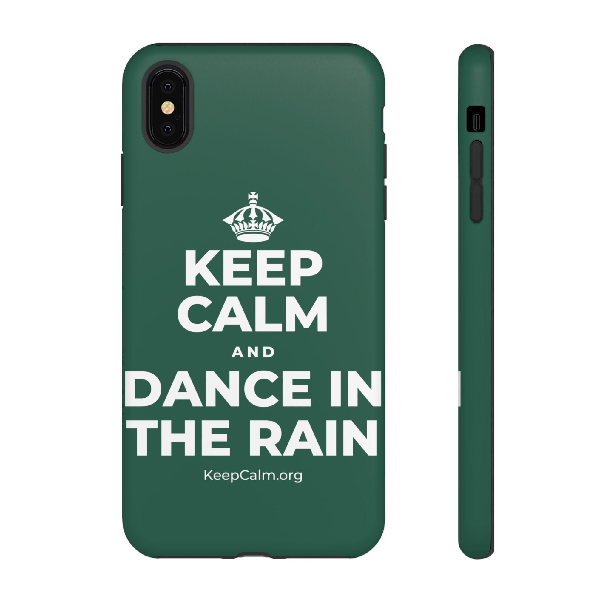 KEEP CALM AND DANCE IN THE RAIN Phone Case