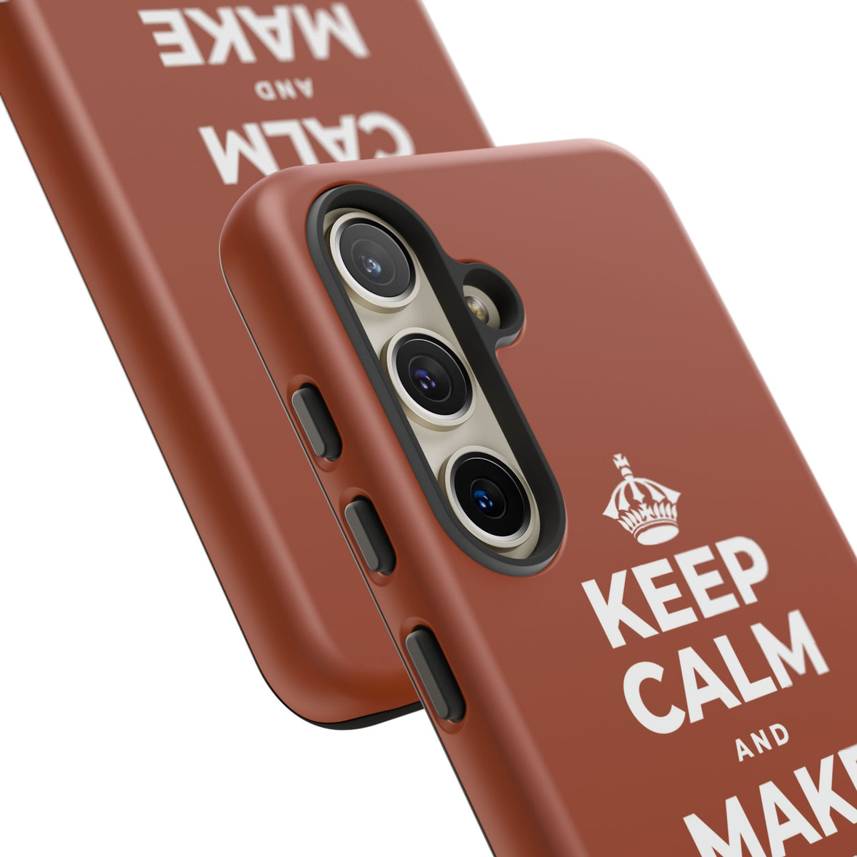 KEEP CALM AND MAKE SOMETHING TODAY Phone Case