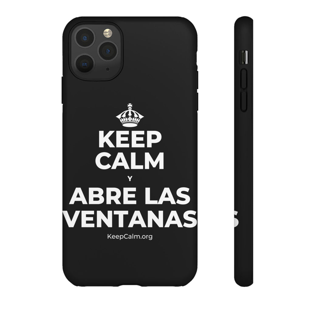 KEEP CALM Y ABRE LAS VENTANAS Phone Case