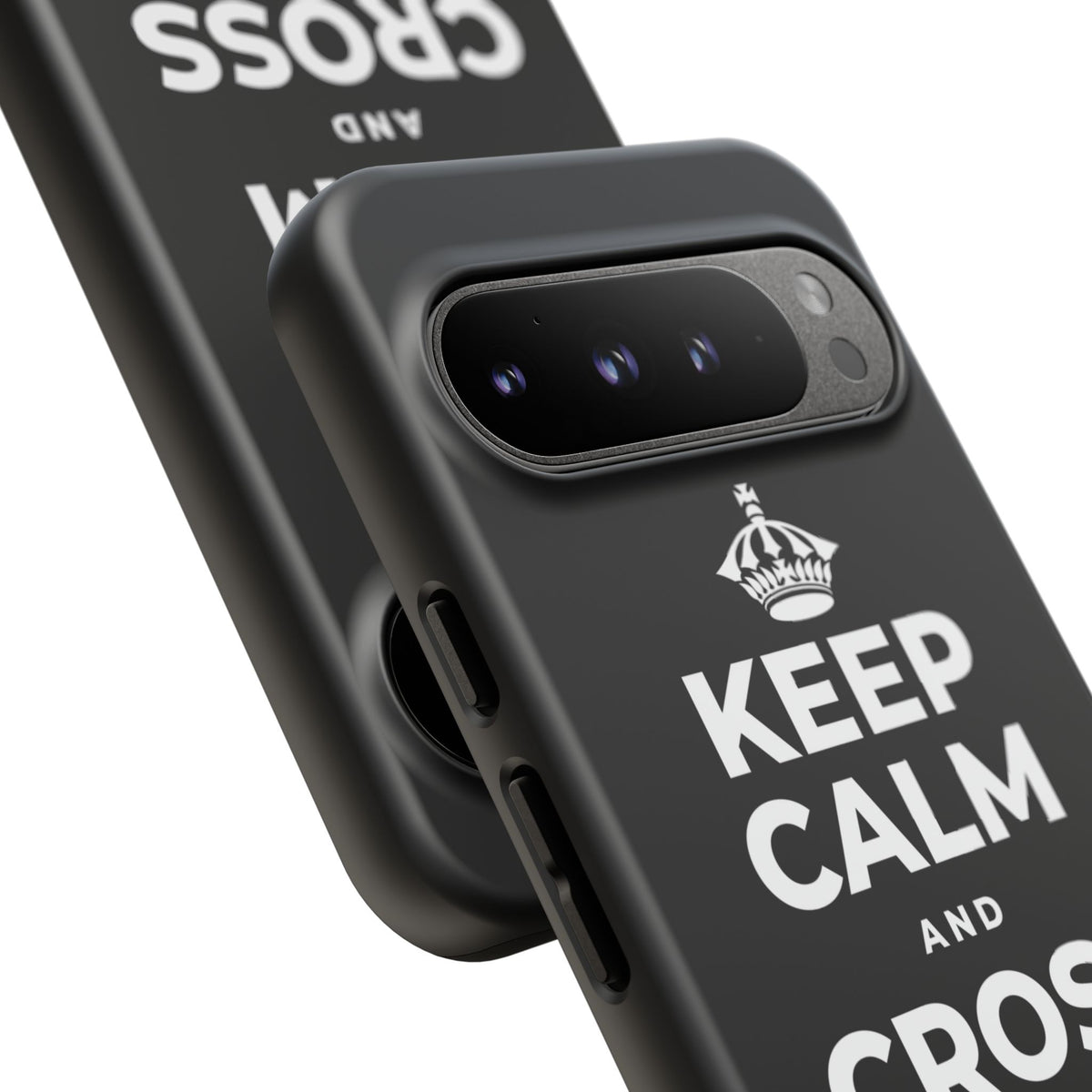 KEEP CALM AND CROSS THE MILES Phone Case