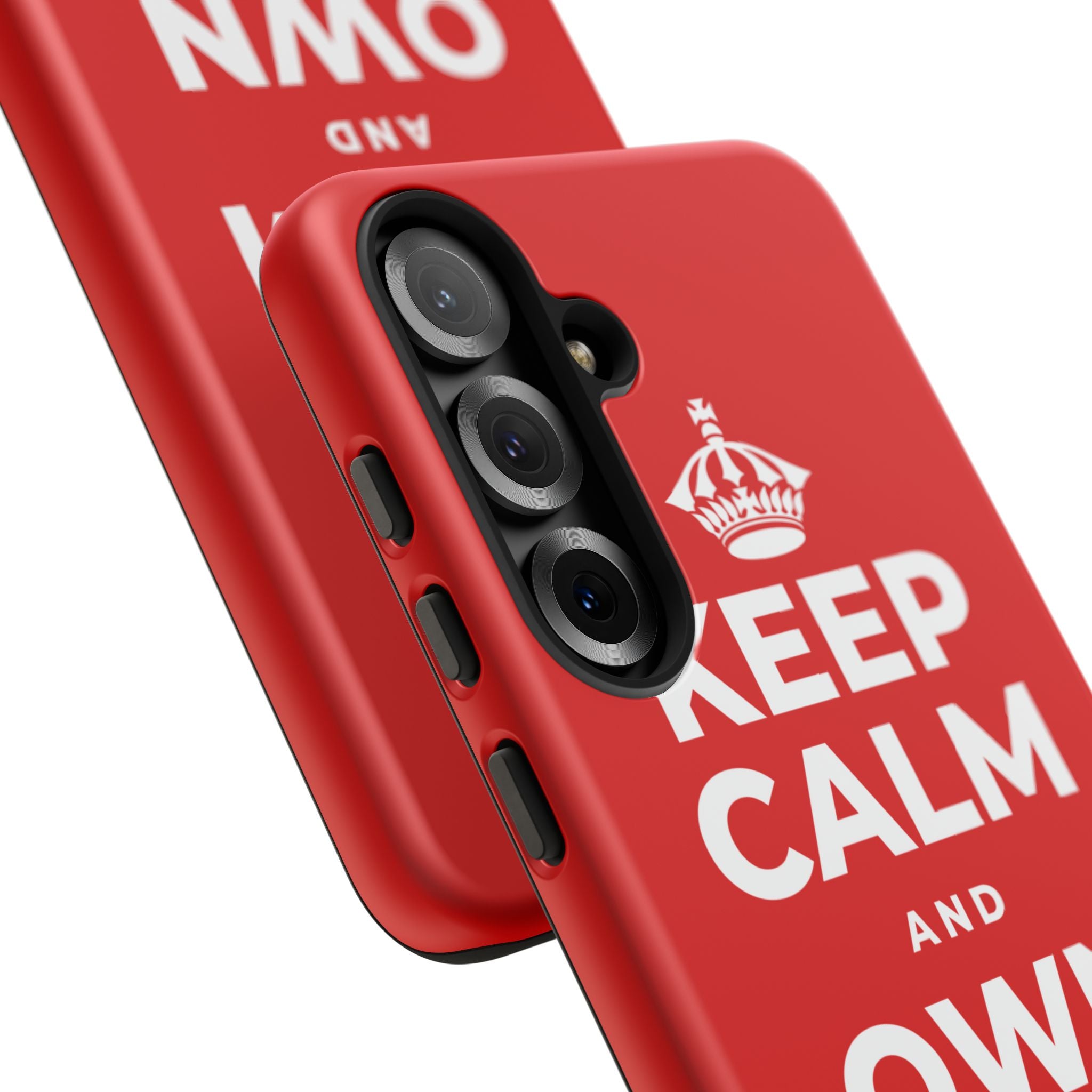 KEEP CALM AND OWN THE WIN Phone Case