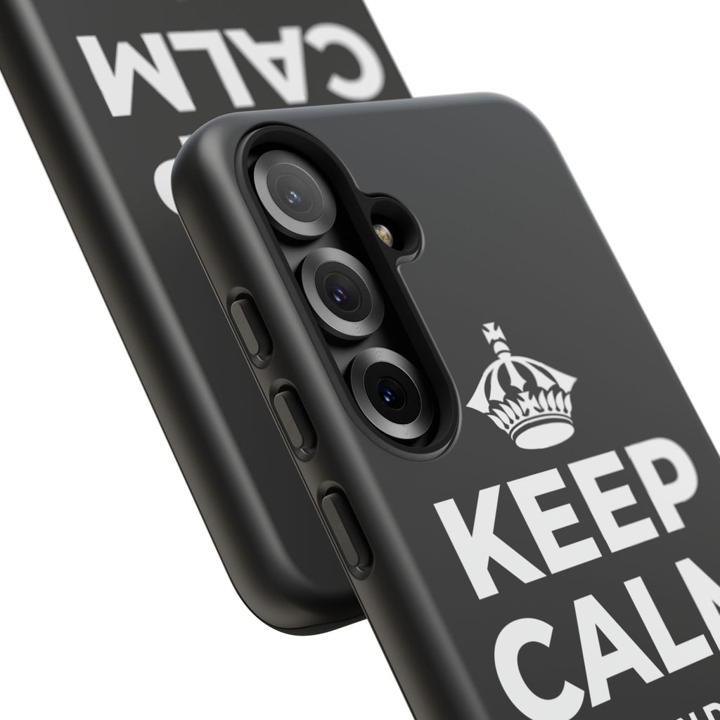 KEEP CALM AND GO 🏄 Phone Case