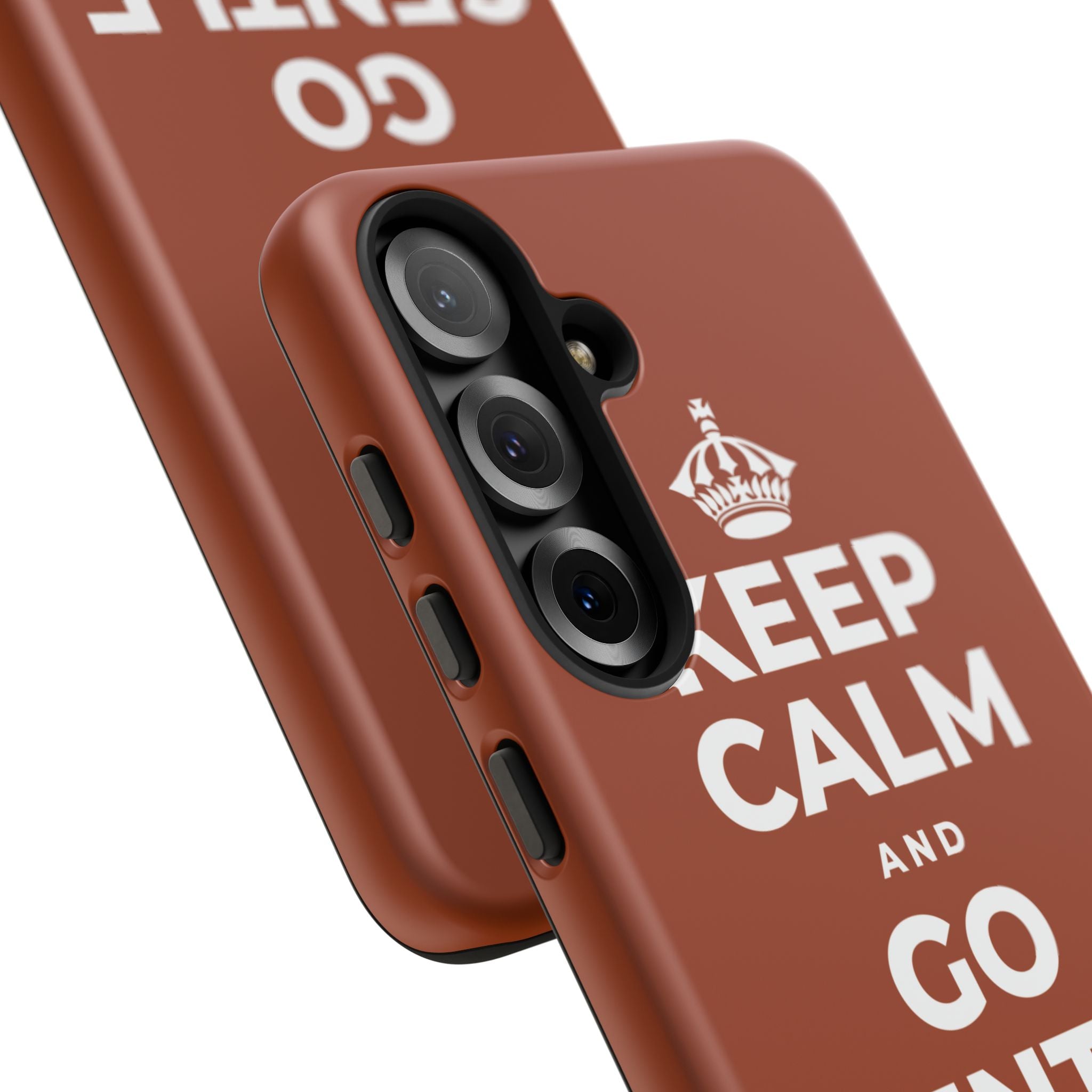 KEEP CALM AND GO GENTLE ON MONDAY Phone Case