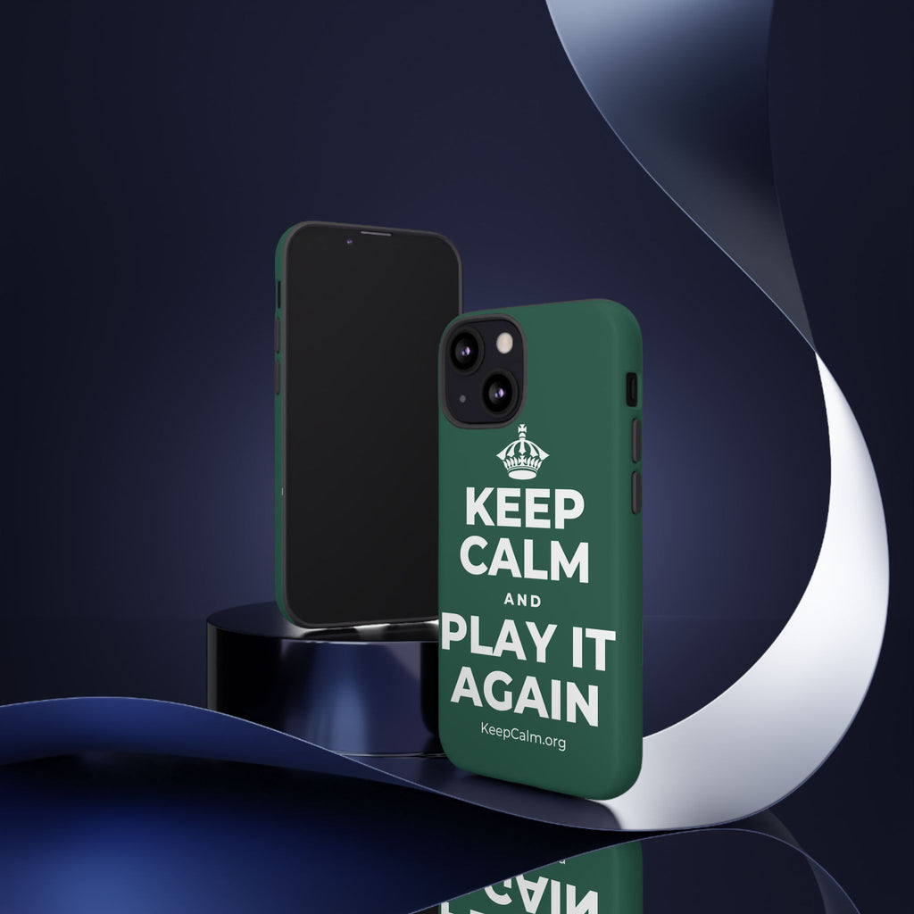 KEEP CALM AND PLAY IT AGAIN Phone Case