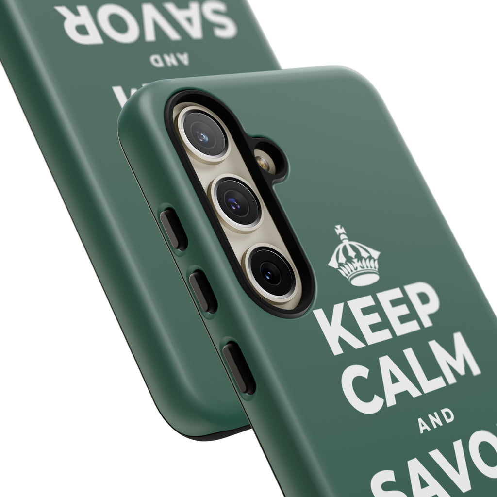 KEEP CALM AND SAVOR THIS MOMENT Phone Case