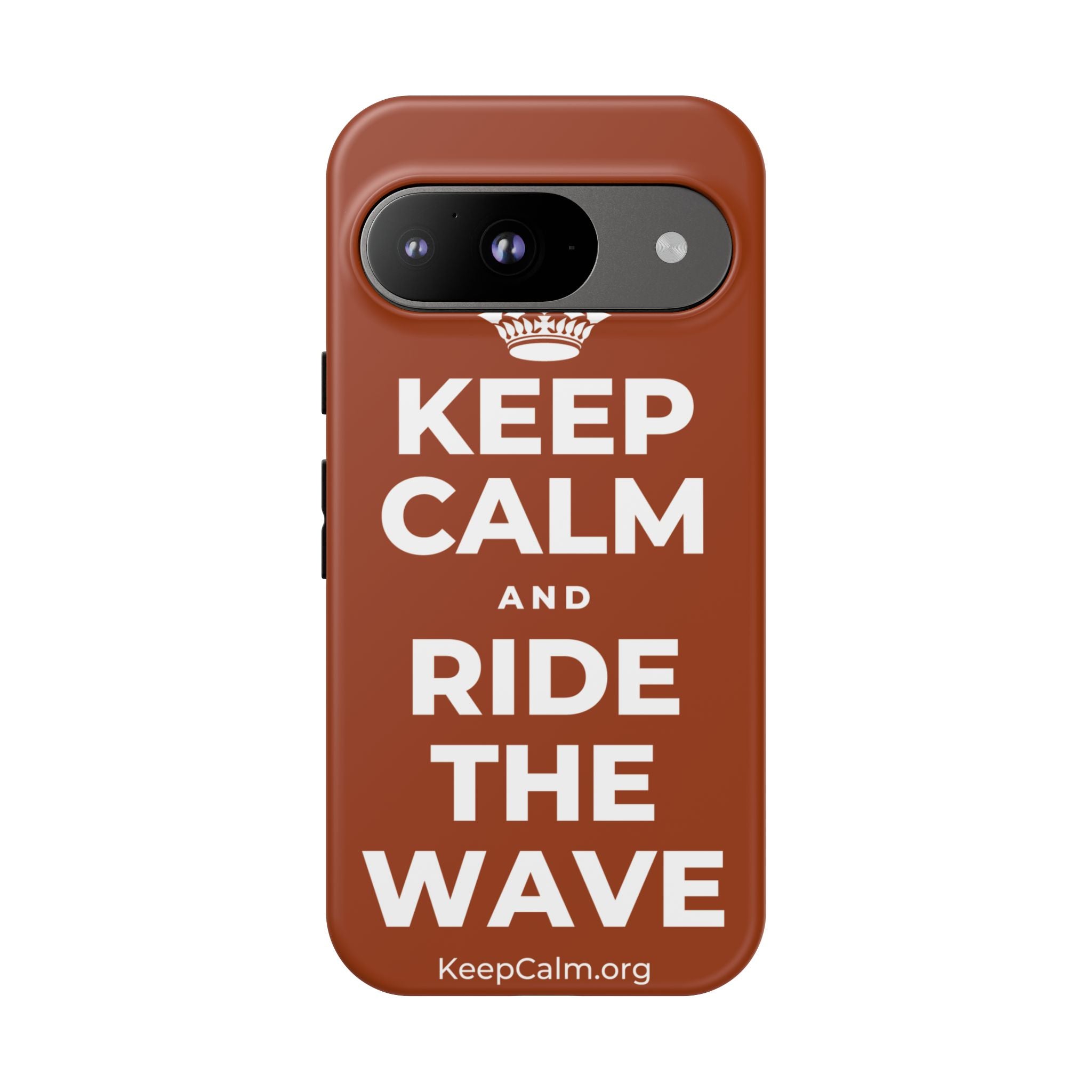 KEEP CALM AND RIDE THE WAVE Phone Case