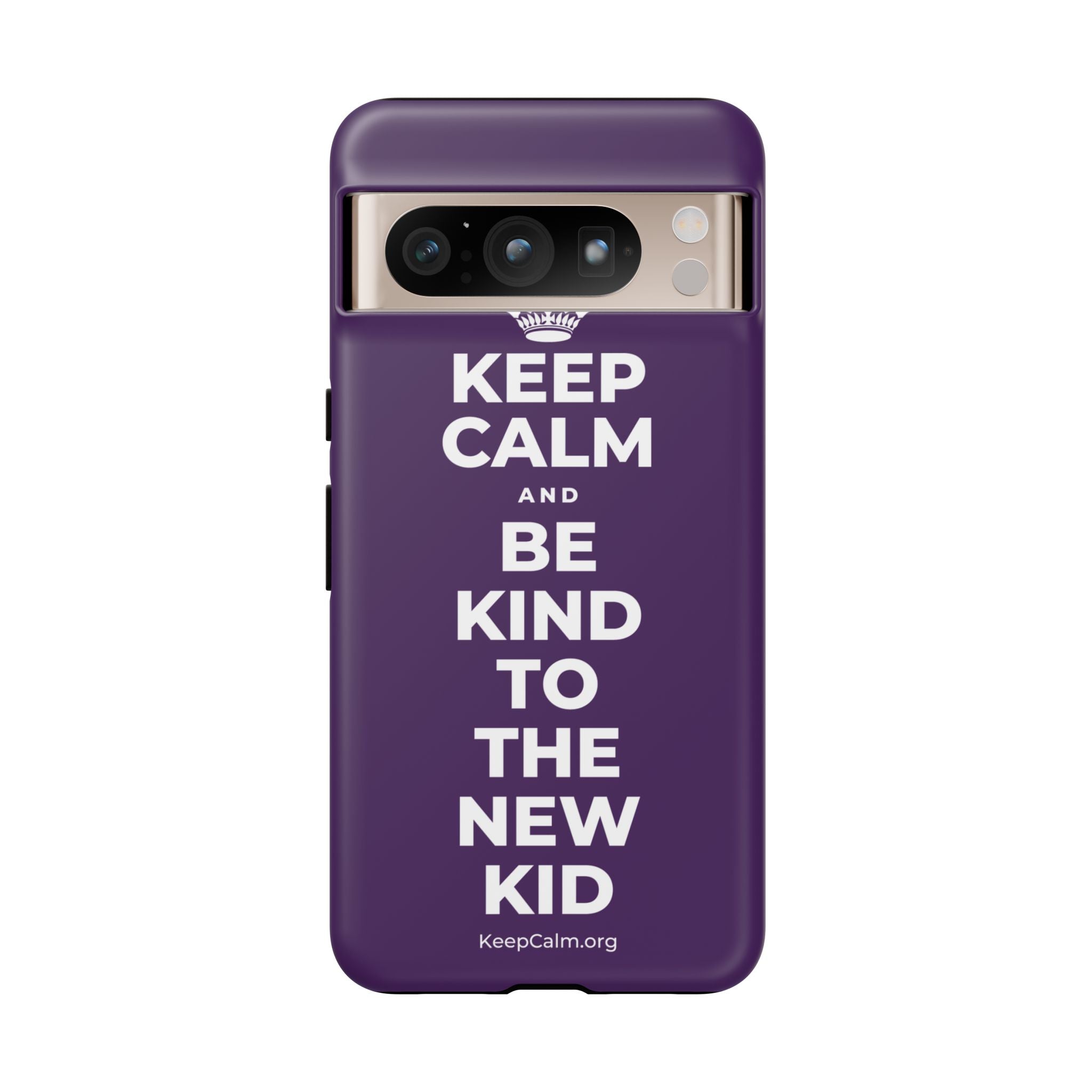 KEEP CALM AND BE KIND TO THE NEW KID Phone Case