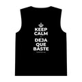 KEEP CALM Y DEJA QUE BASTE Tank Top
