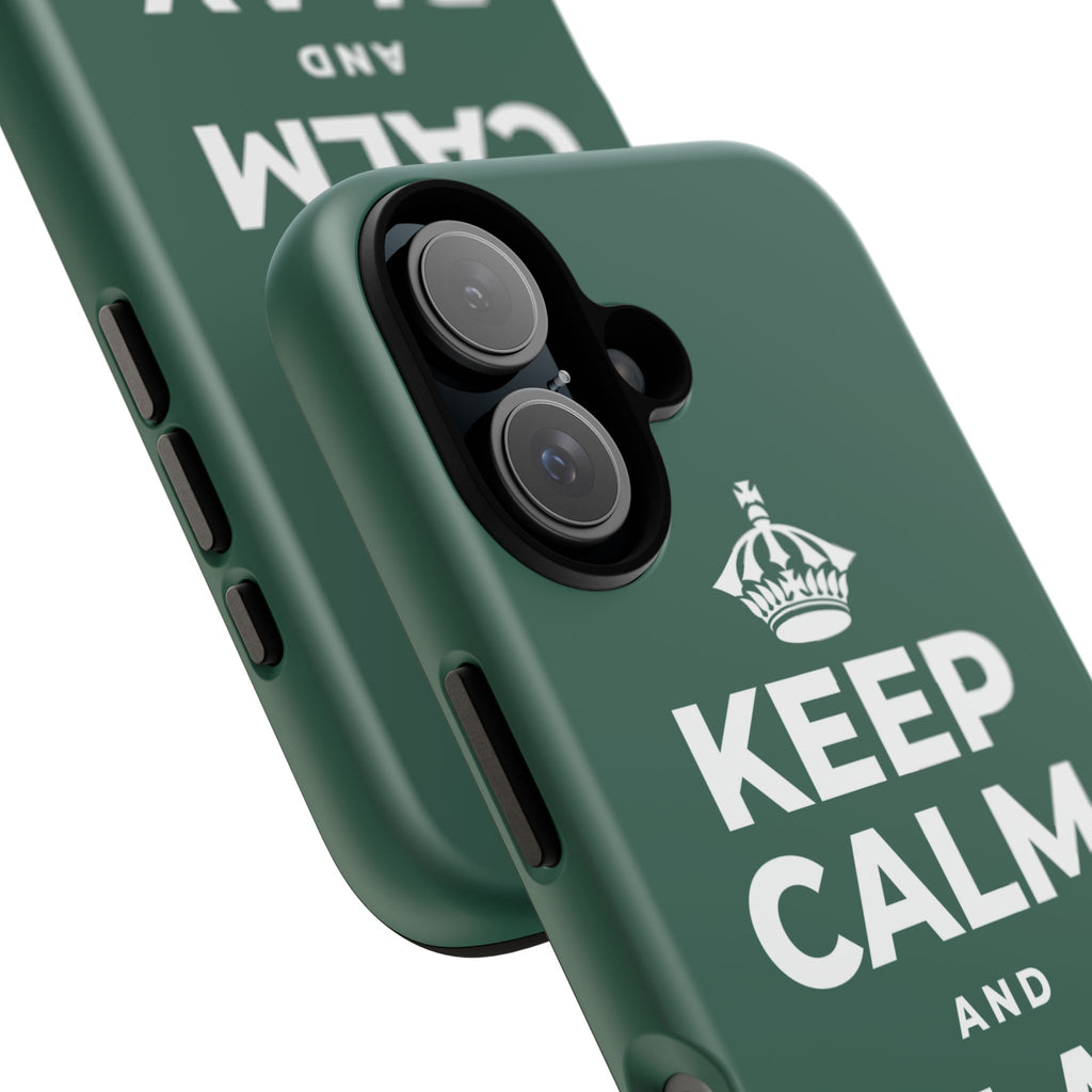 KEEP CALM AND PLAY MORE Phone Case