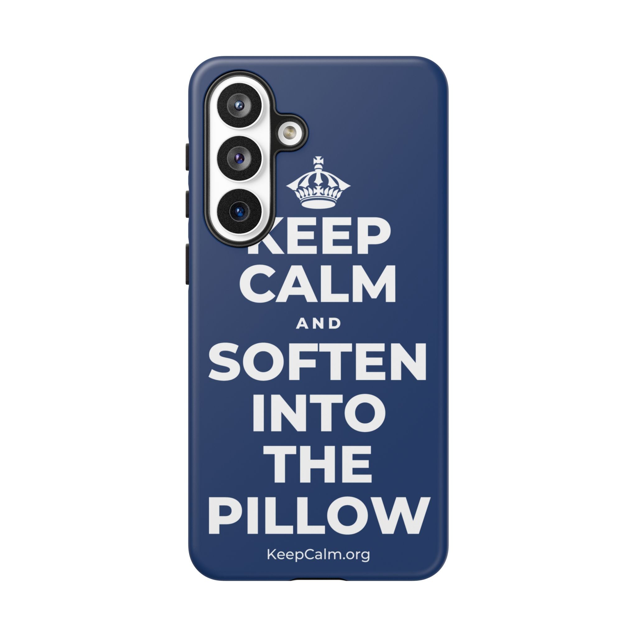 KEEP CALM AND SOFTEN INTO THE PILLOW Phone Case