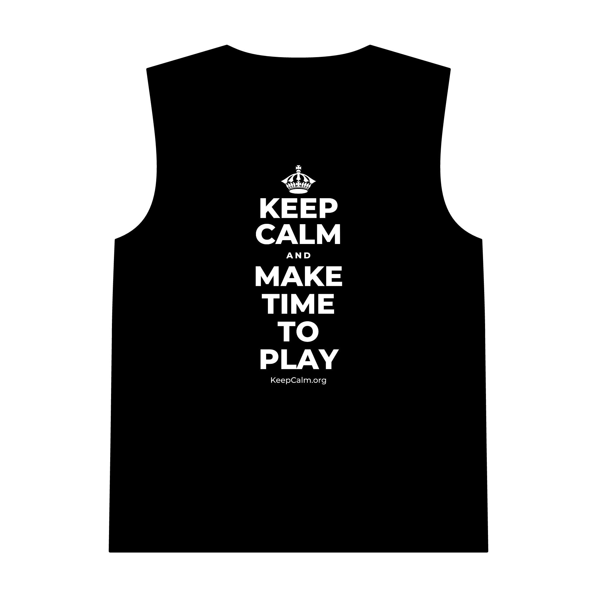 KEEP CALM AND MAKE TIME TO PLAY Tank Top