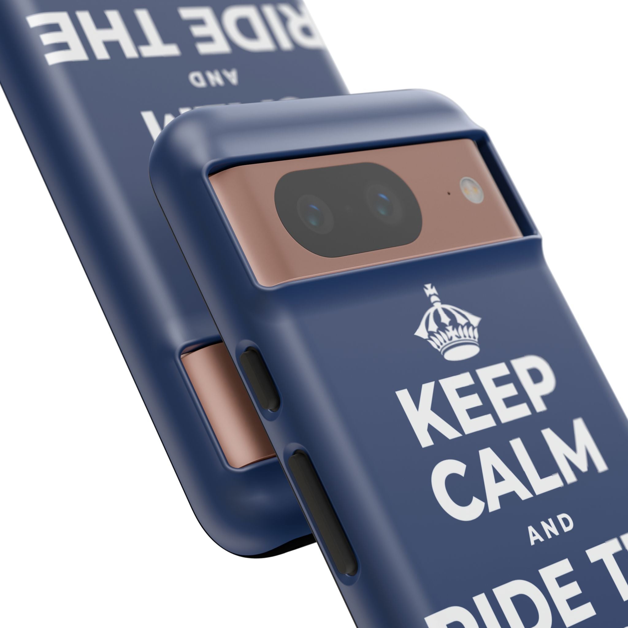 KEEP CALM AND RIDE THE GOOD WAVE Phone Case