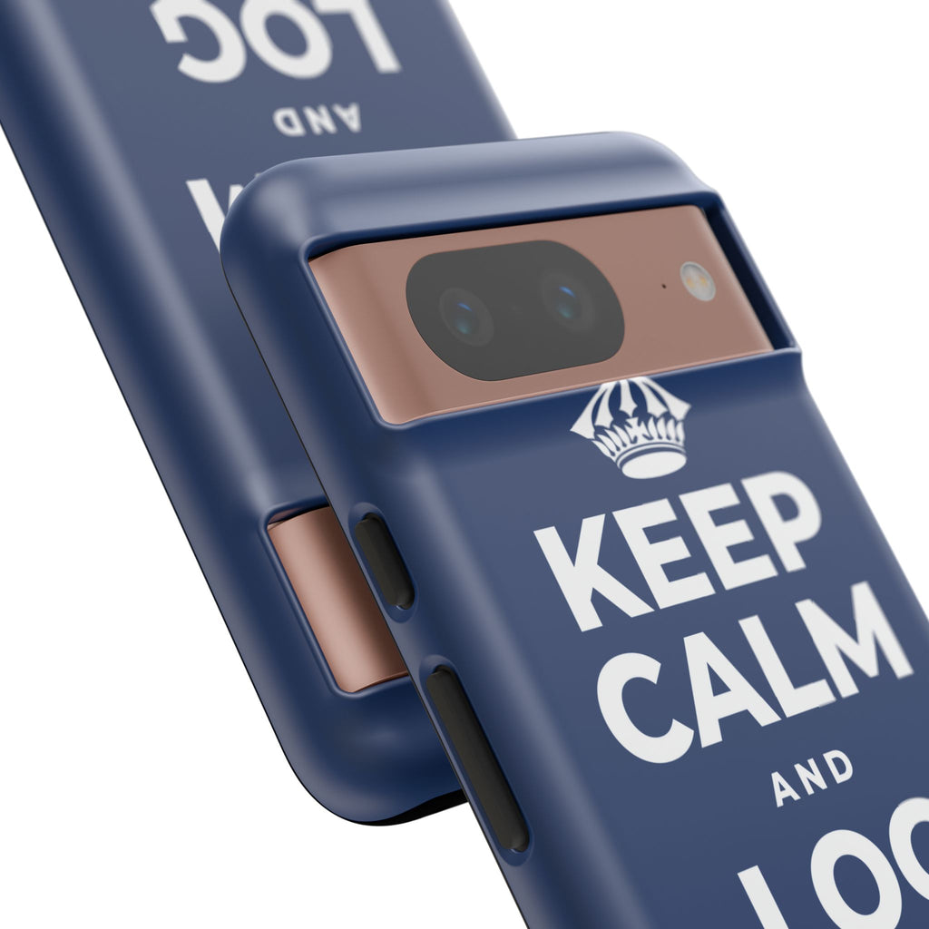 KEEP CALM AND LOG OFF EARLY Phone Case