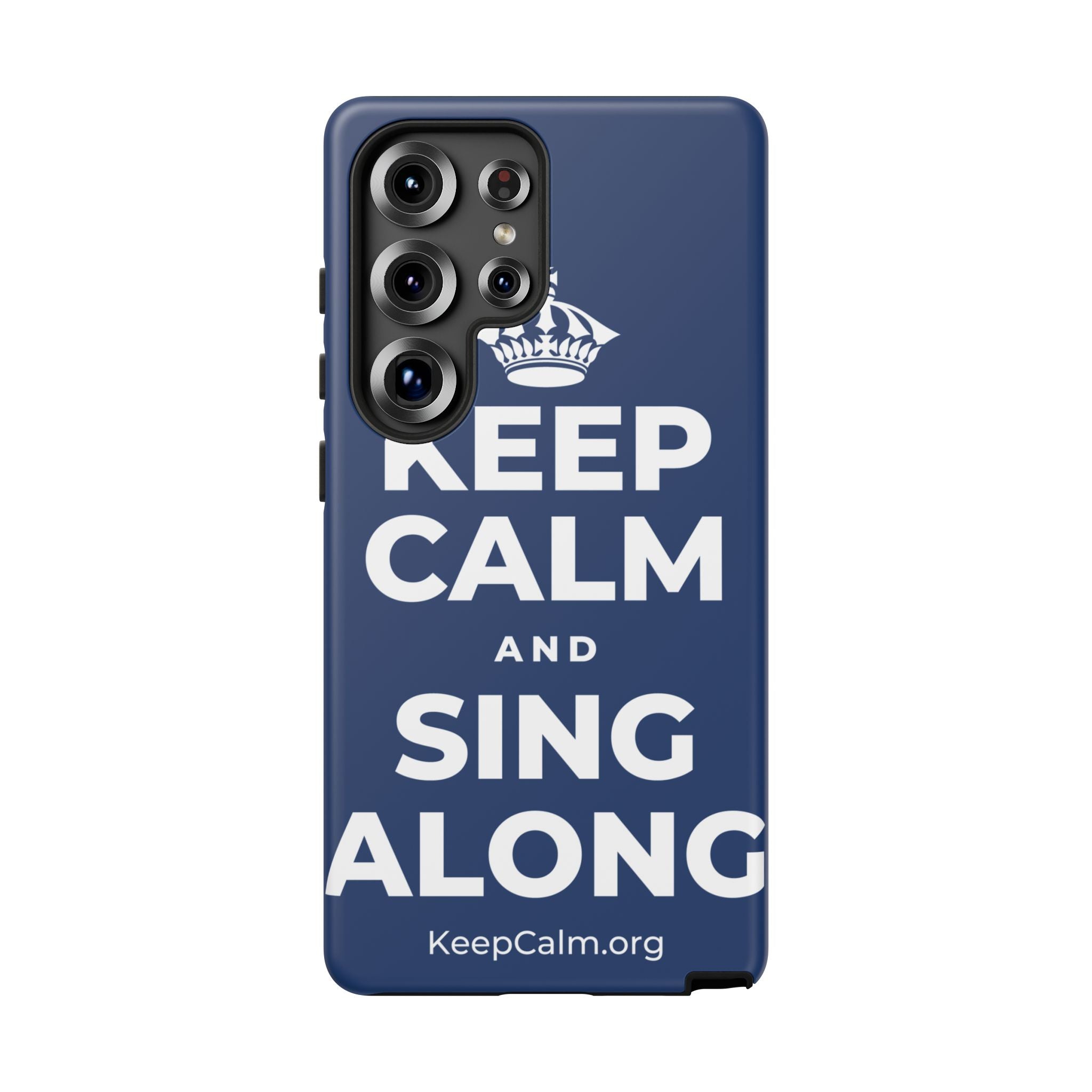 KEEP CALM AND SING ALONG Phone Case