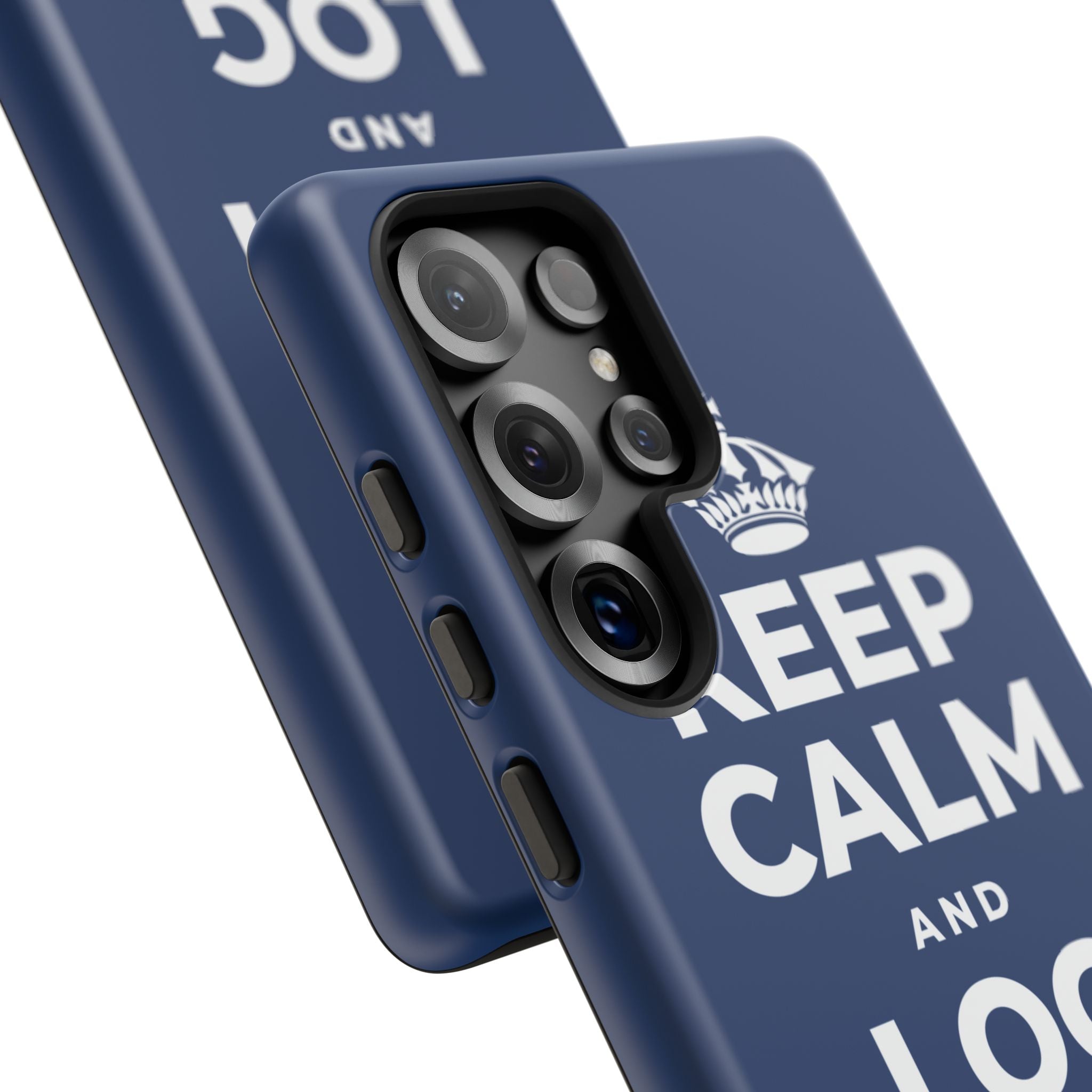 KEEP CALM AND LOG OFF EARLY Phone Case
