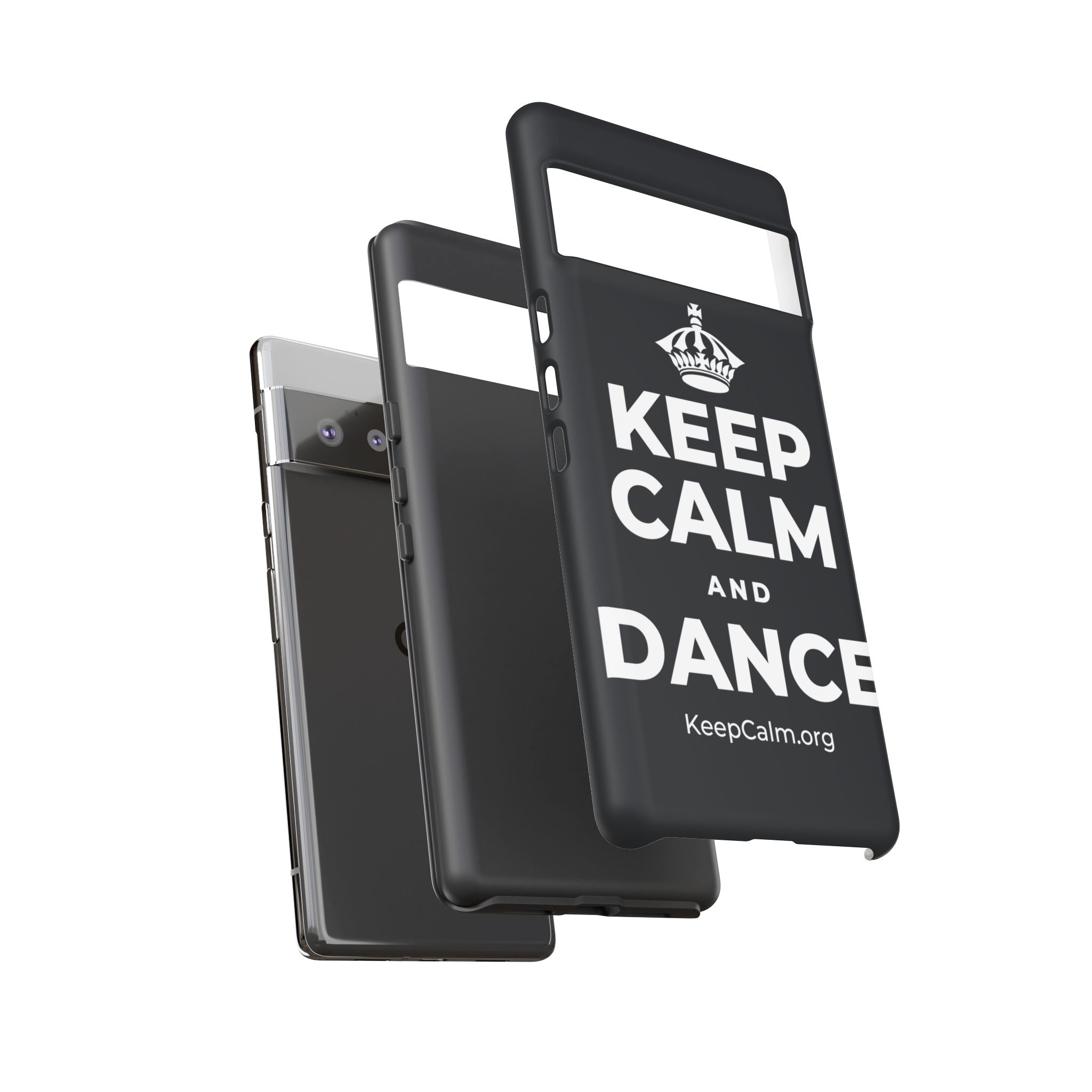 KEEP CALM AND DANCE Phone Case (Dark)