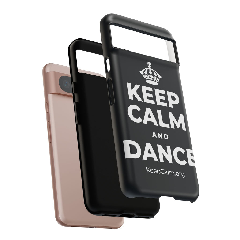 KEEP CALM AND DANCE Phone Case (Dark)