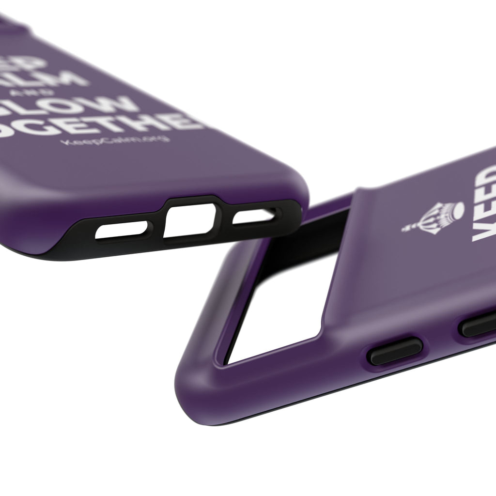 KEEP CALM AND GLOW TOGETHER Phone Case