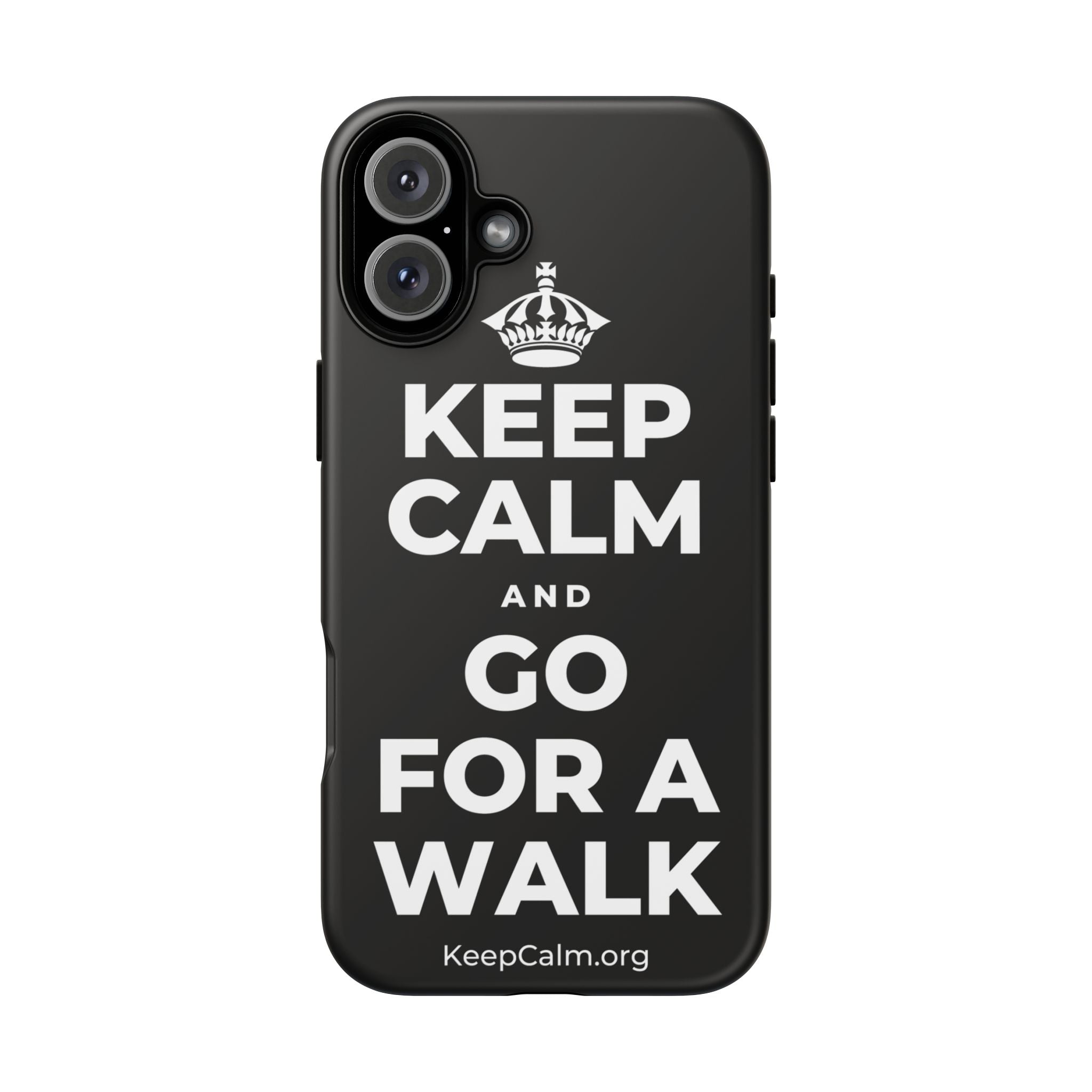 KEEP CALM AND GO FOR A WALK Phone Case