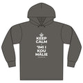 KEEP CALM A ʻIMI I KOU MĀLIE Organic Hoodie Tee
