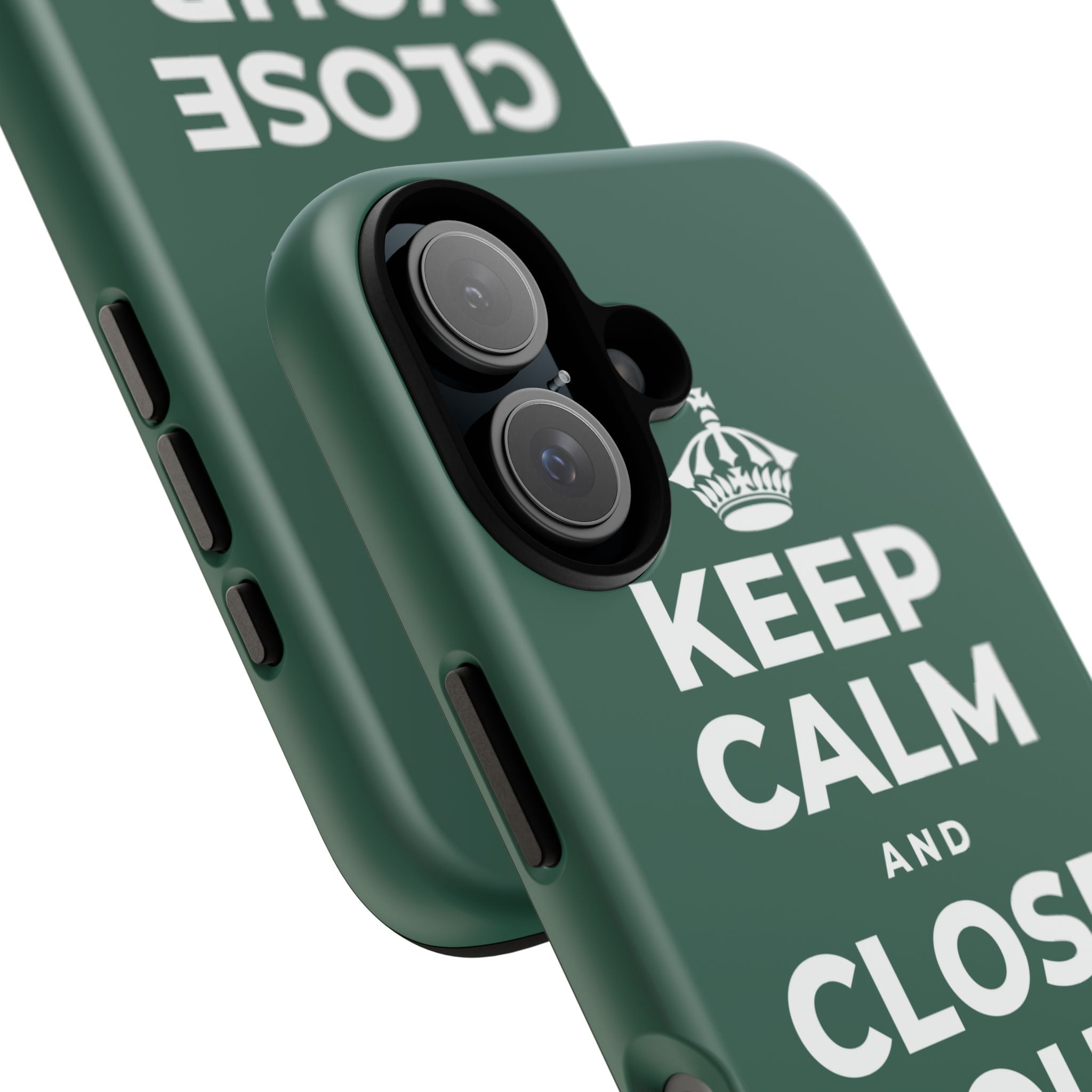 KEEP CALM AND CLOSE YOUR EYES A MOMENT Phone Case