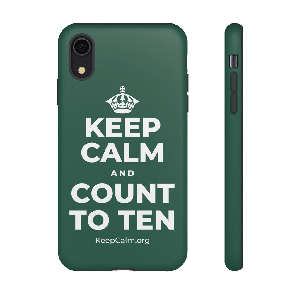 KEEP CALM AND COUNT TO TEN Phone Case