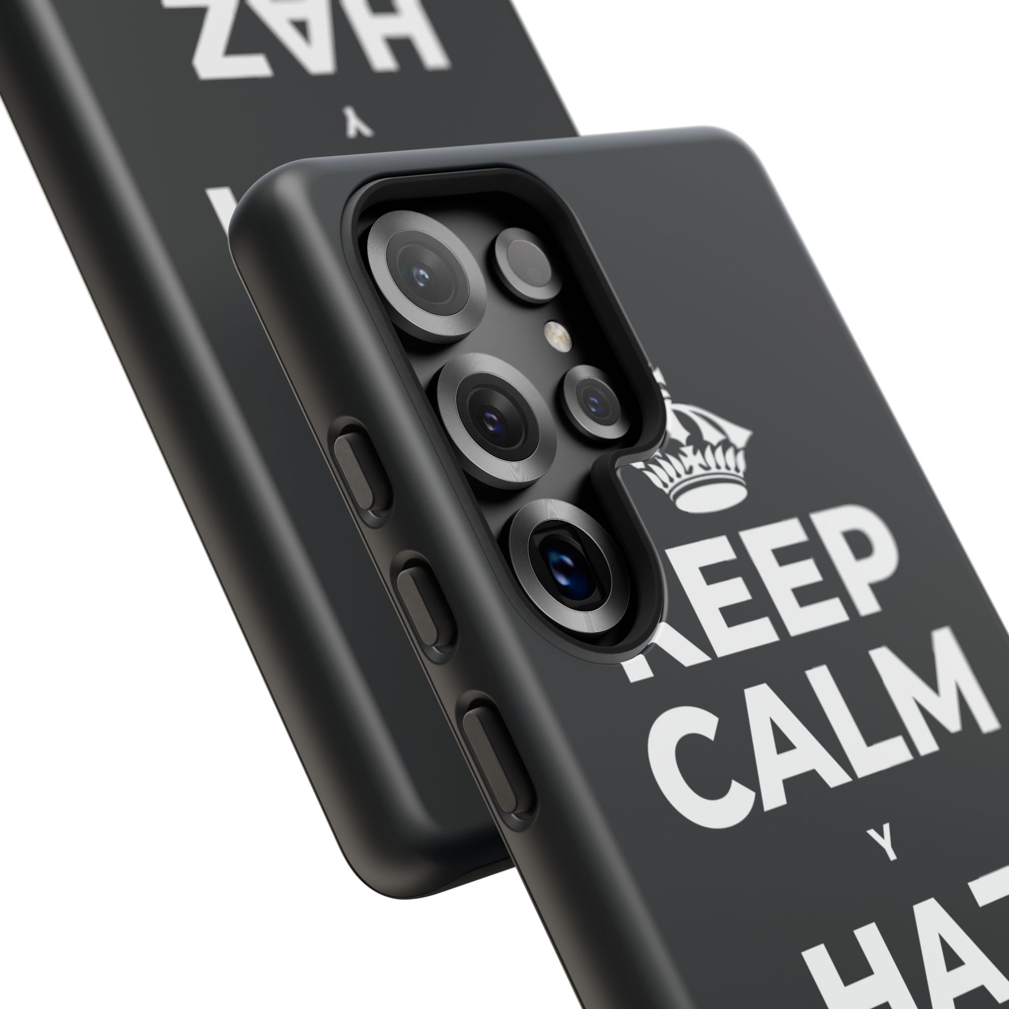 KEEP CALM Y HAZ MENOS HOY Phone Case (Dark)