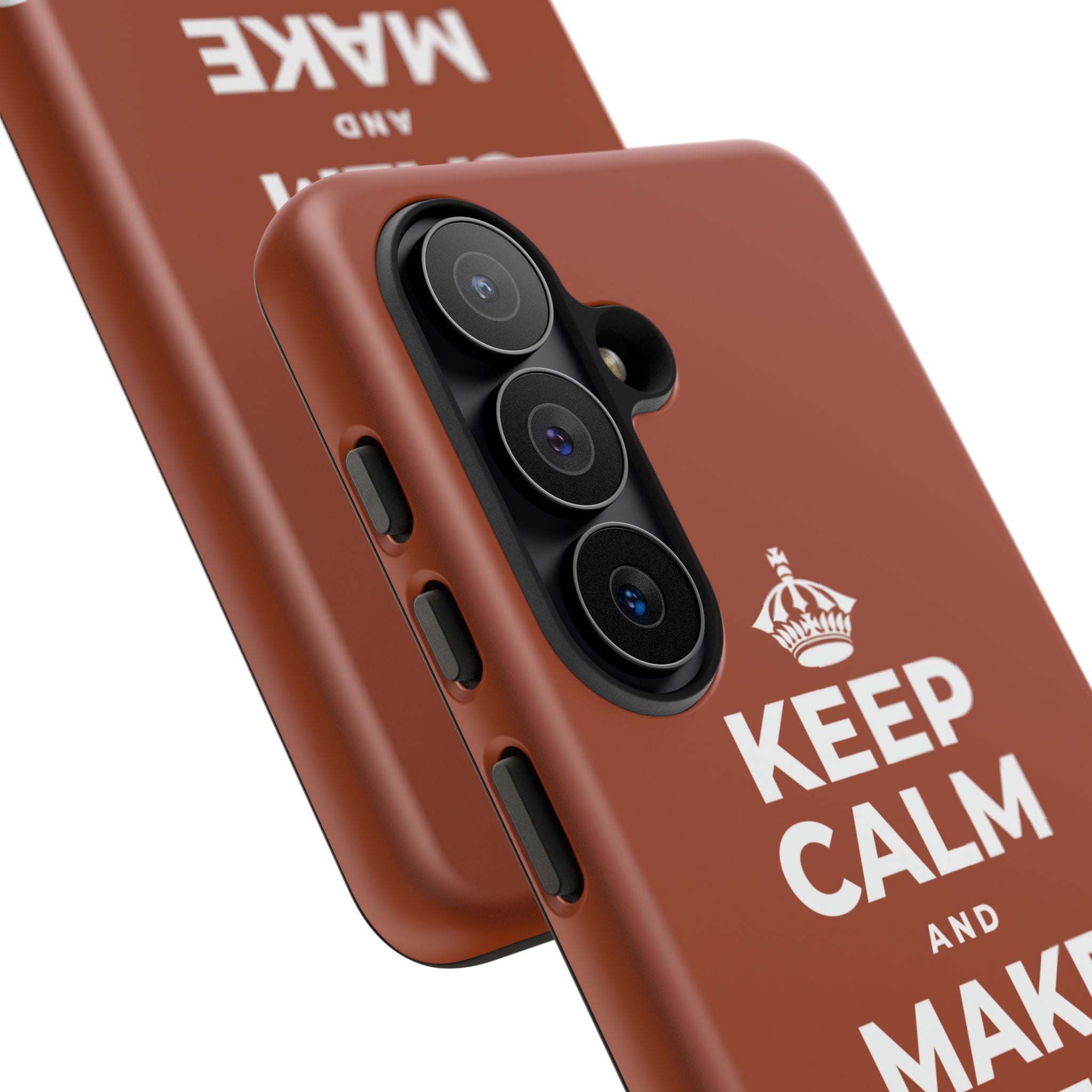 KEEP CALM AND MAKE SOMETHING TODAY Phone Case