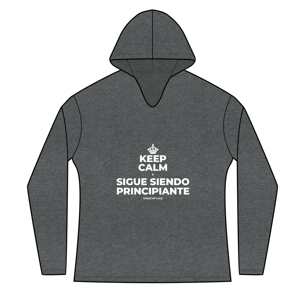 KEEP CALM Y SIGUE SIENDO PRINCIPIANTE Women's Long Sleeve Hoodie