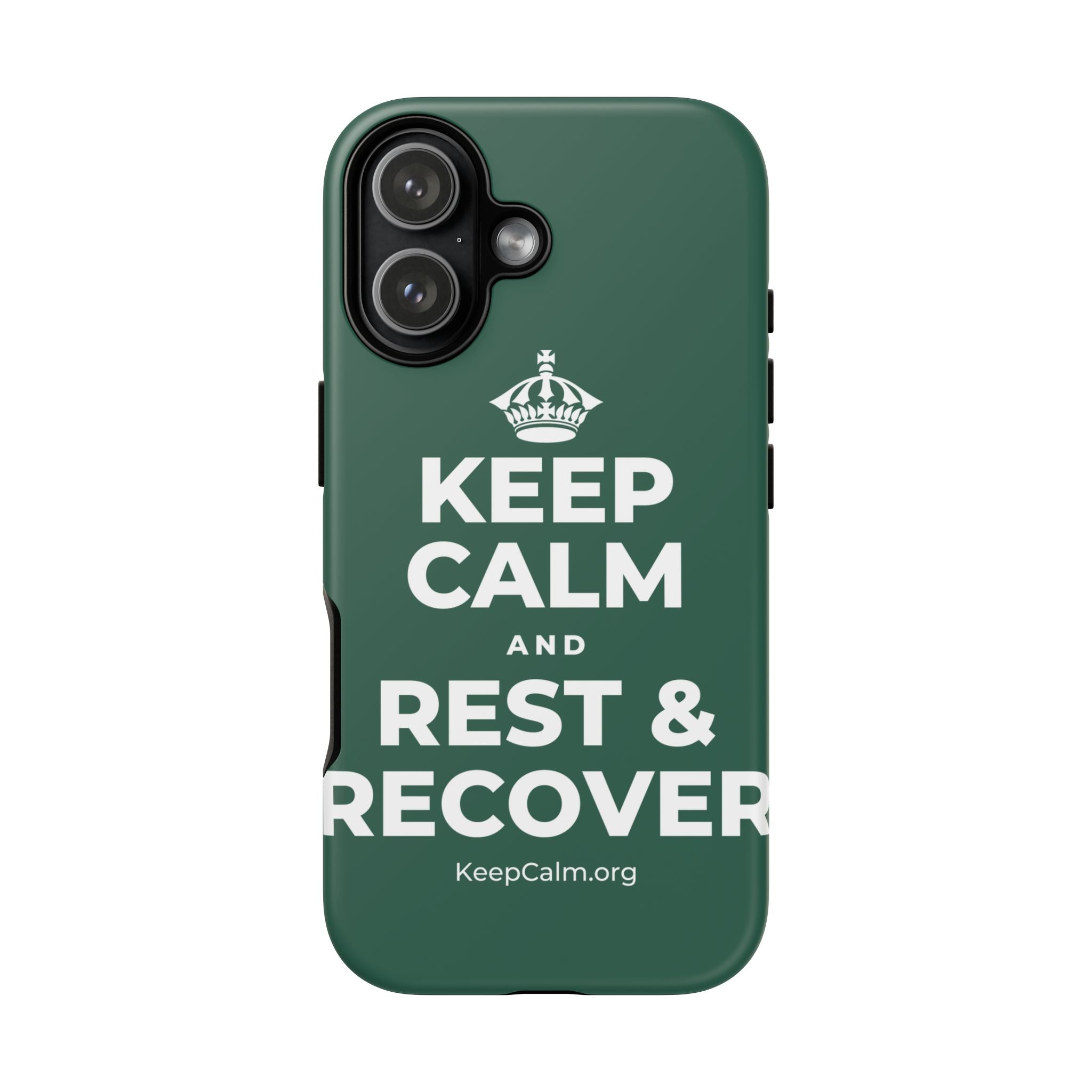 KEEP CALM AND REST & RECOVER Phone Case