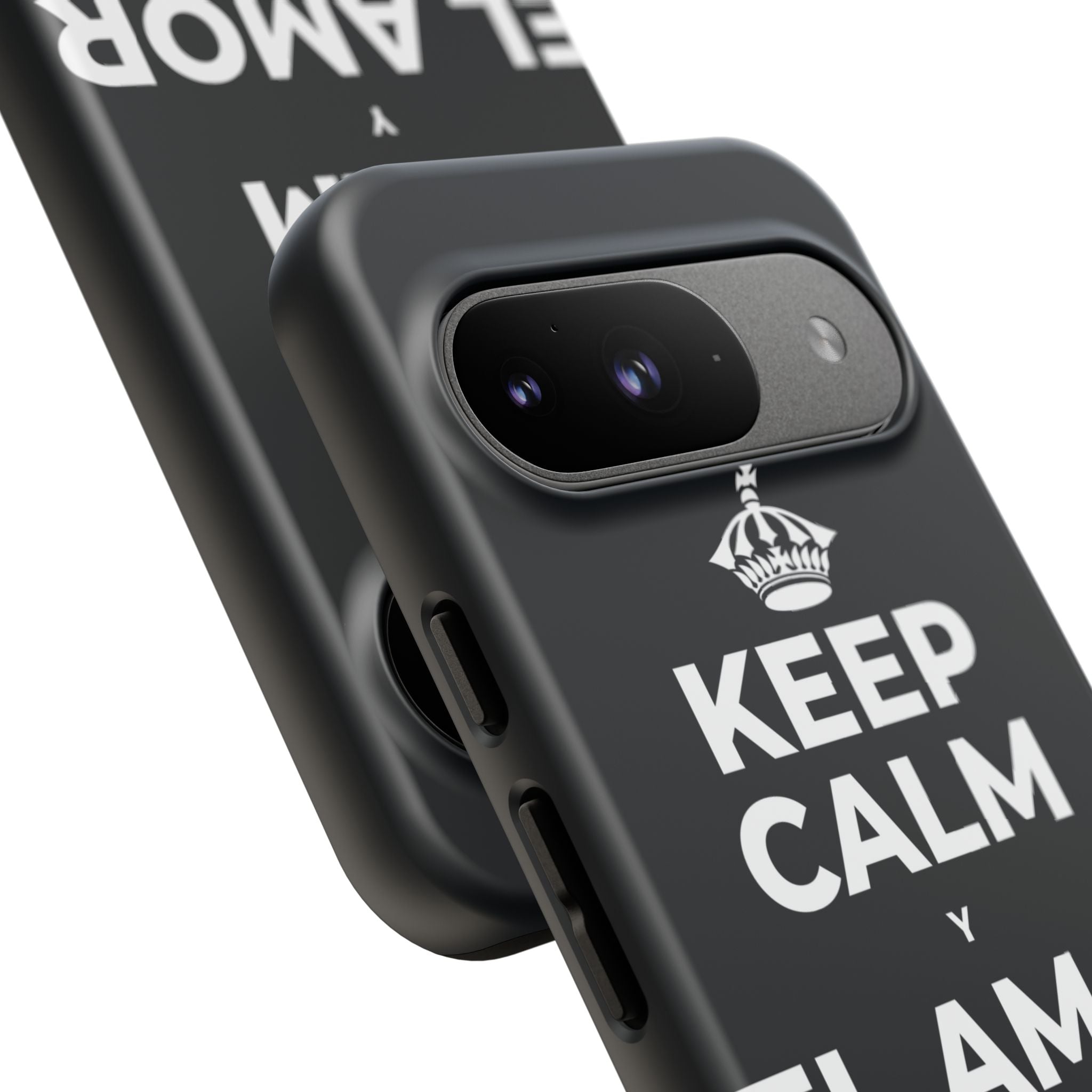 KEEP CALM Y EL AMOR PROPIO CUENTA Phone Case (Dark)