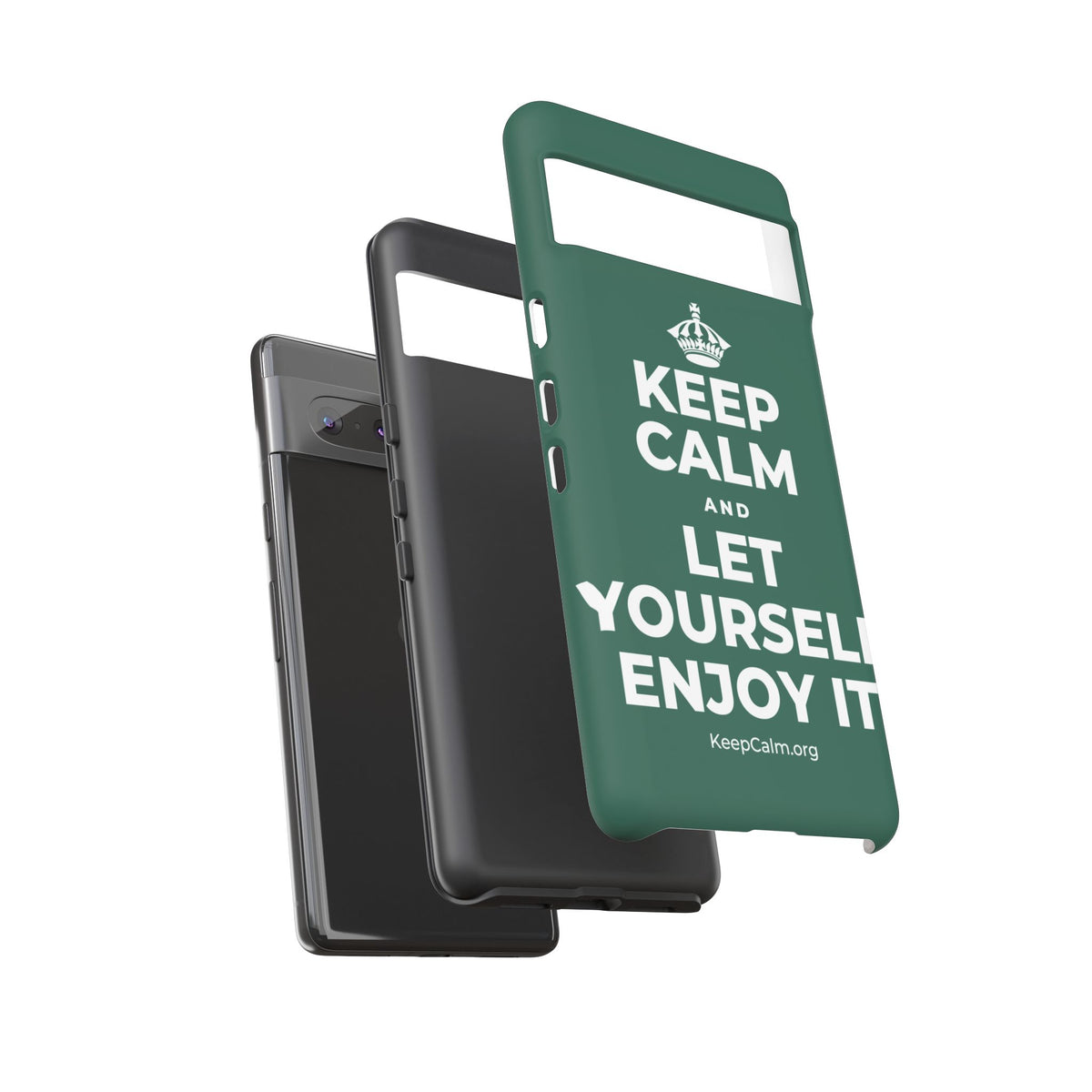 KEEP CALM AND LET YOURSELF ENJOY IT Phone Case