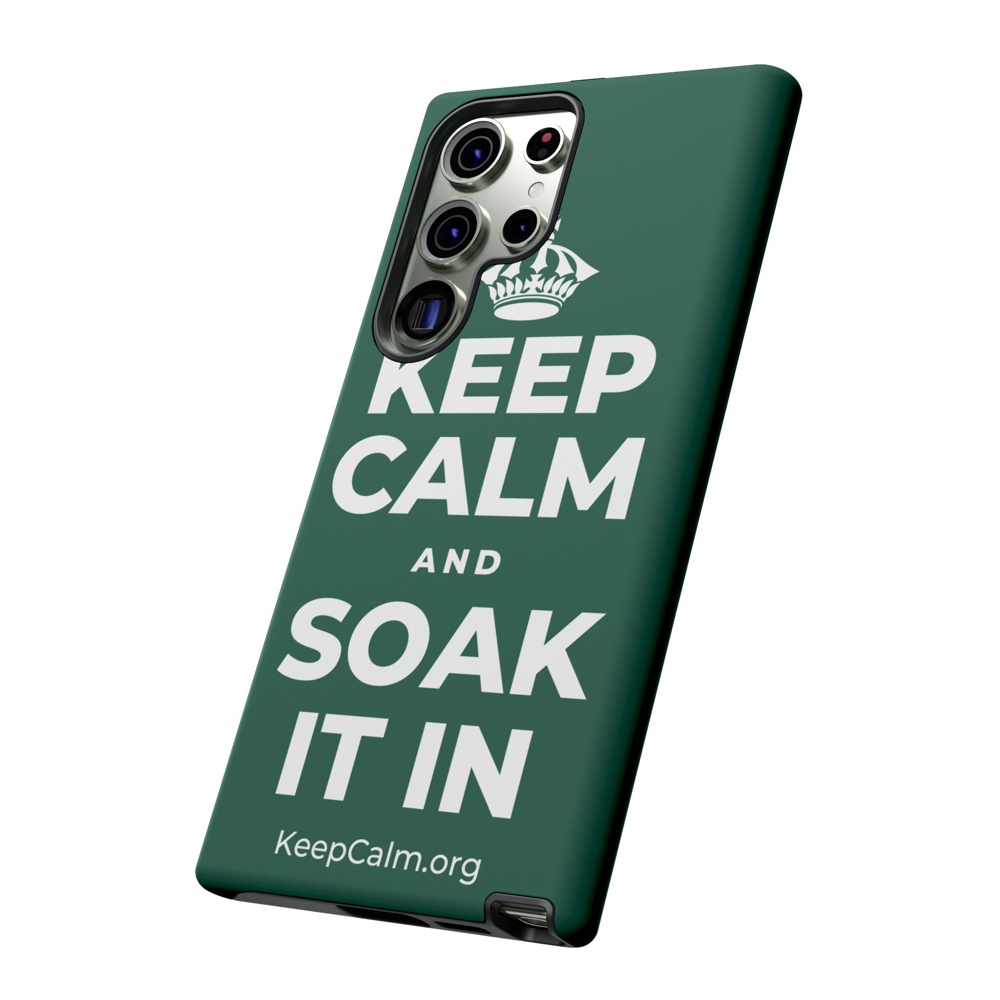 KEEP CALM AND SOAK IT IN Phone Case