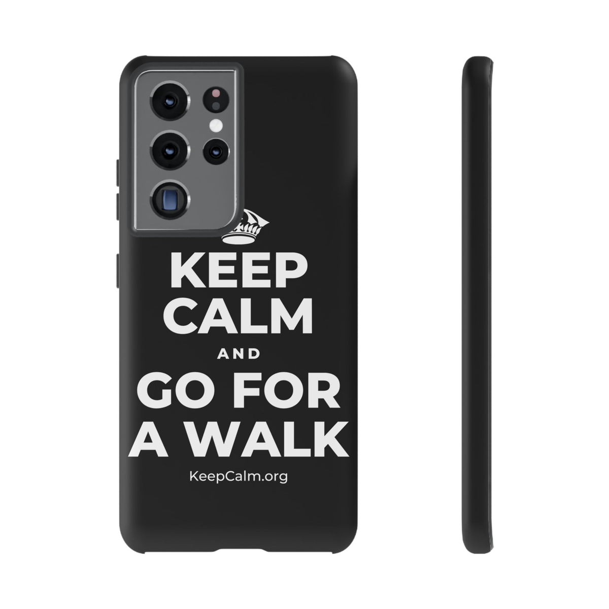 KEEP CALM AND GO FOR A WALK Phone Case